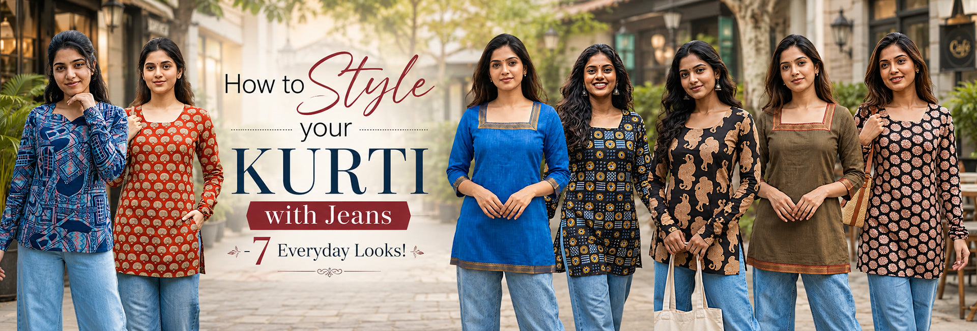 Instore - How to Style Your Kurti with Jeans: 7 Everyday Looks