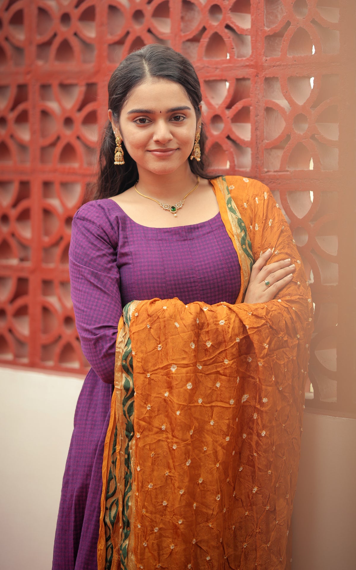 Main Character Vibes D (Kurti+Dupatta)
