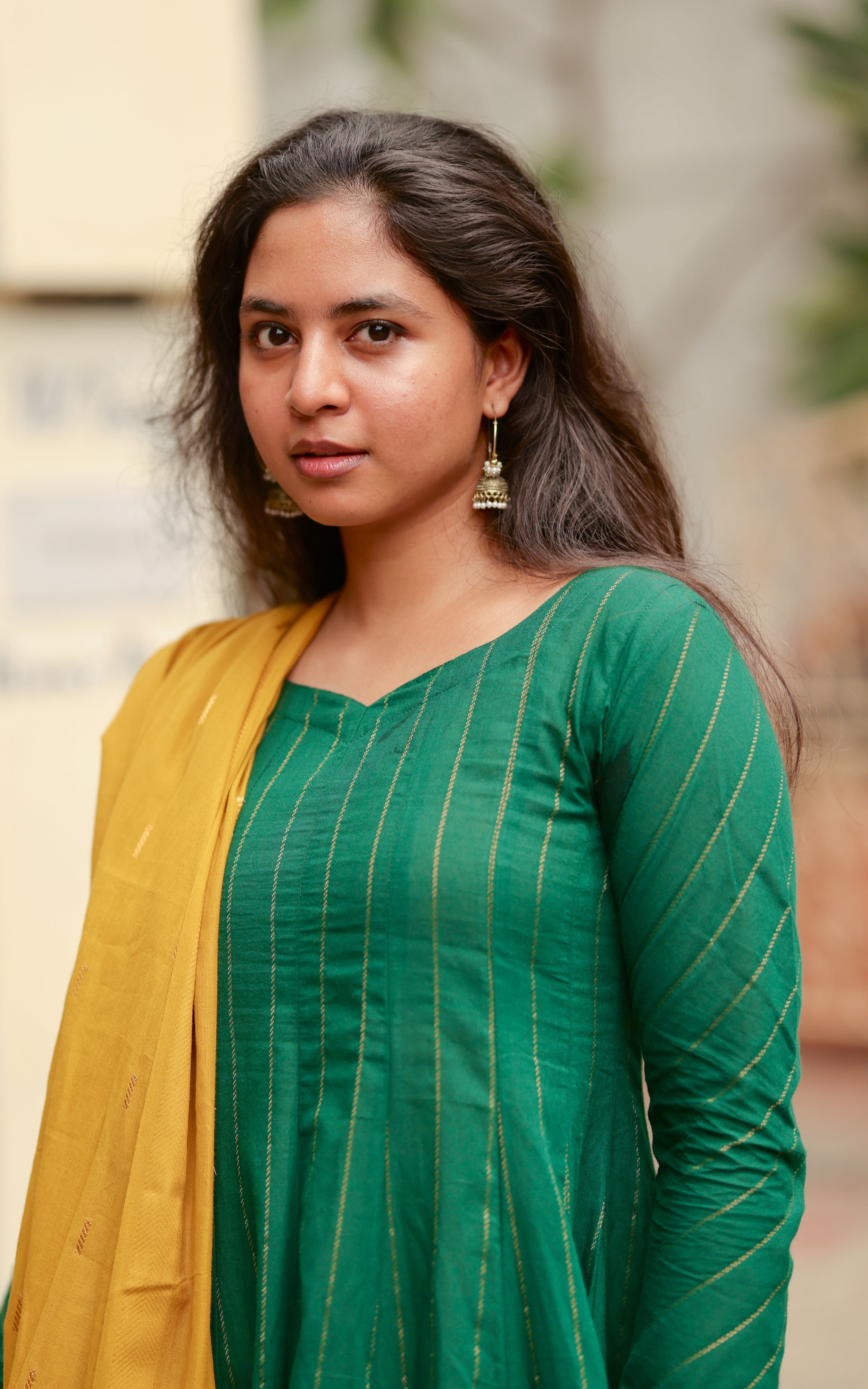 Kamazhini Green (Kurti+Dupatta)