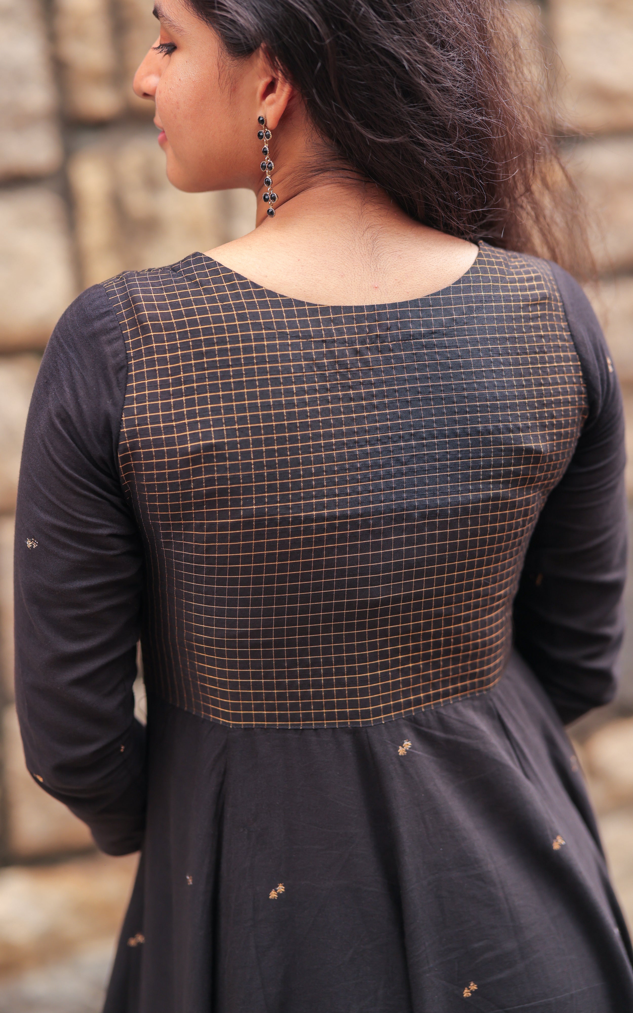 Paingili Black (Kurti+Dupatta)