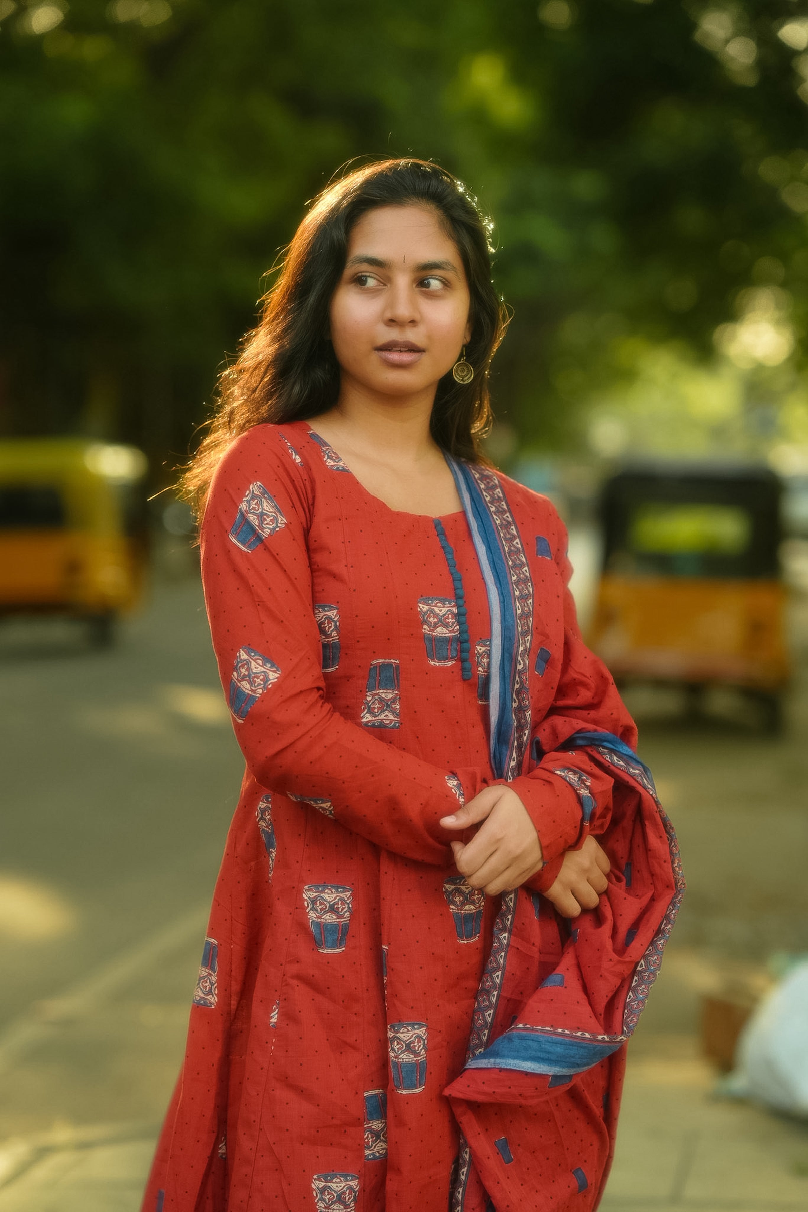 Tea Kadai 3/4th Sleeve (Kurti+Dupatta)