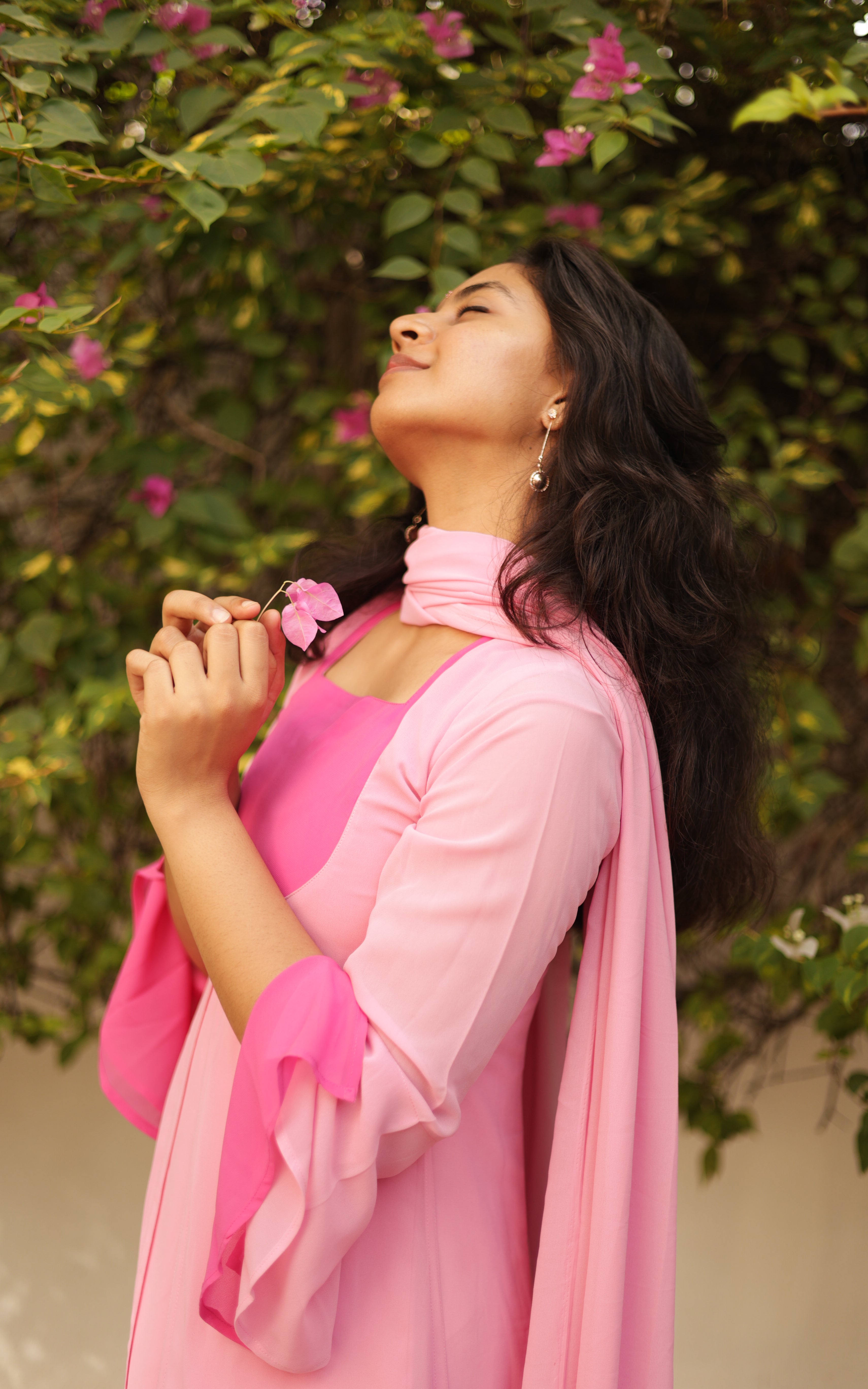 Munbe Vaa Pink (Kurti+Dupatta) KURTIS instore