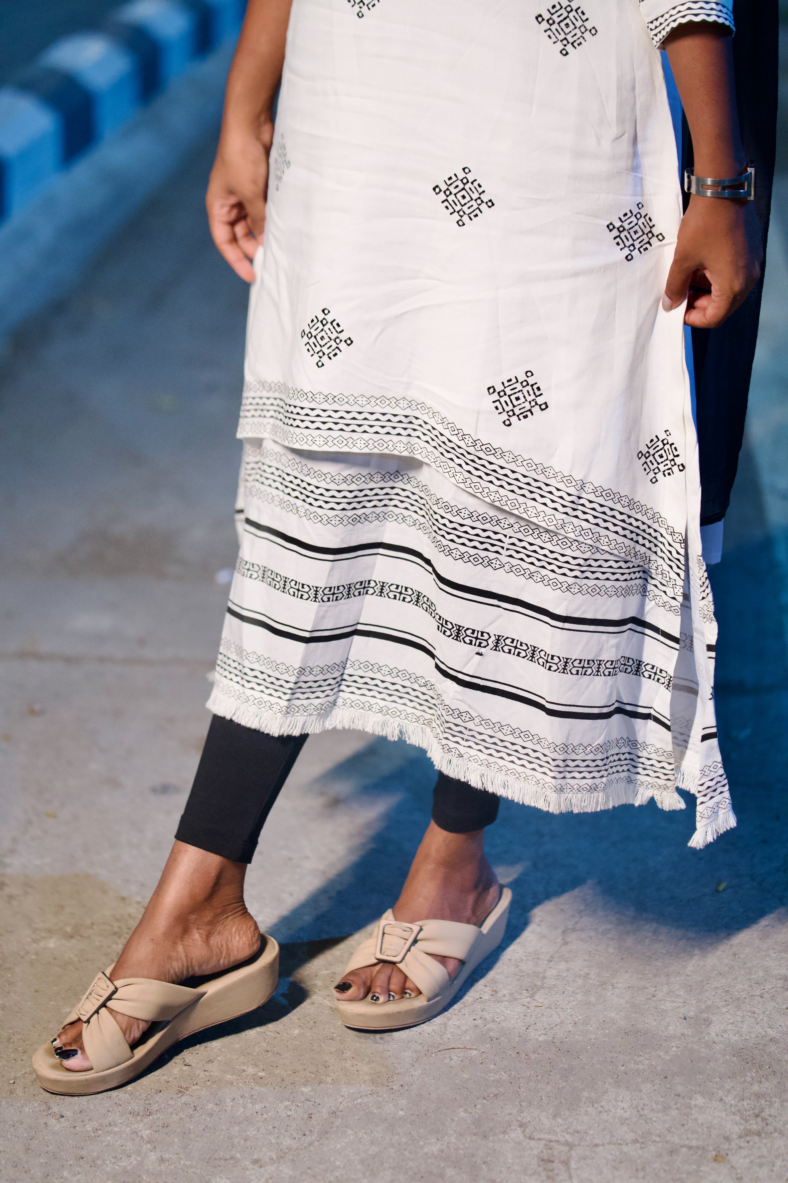 Thiruchitrambalam Shobana Outfit Dress