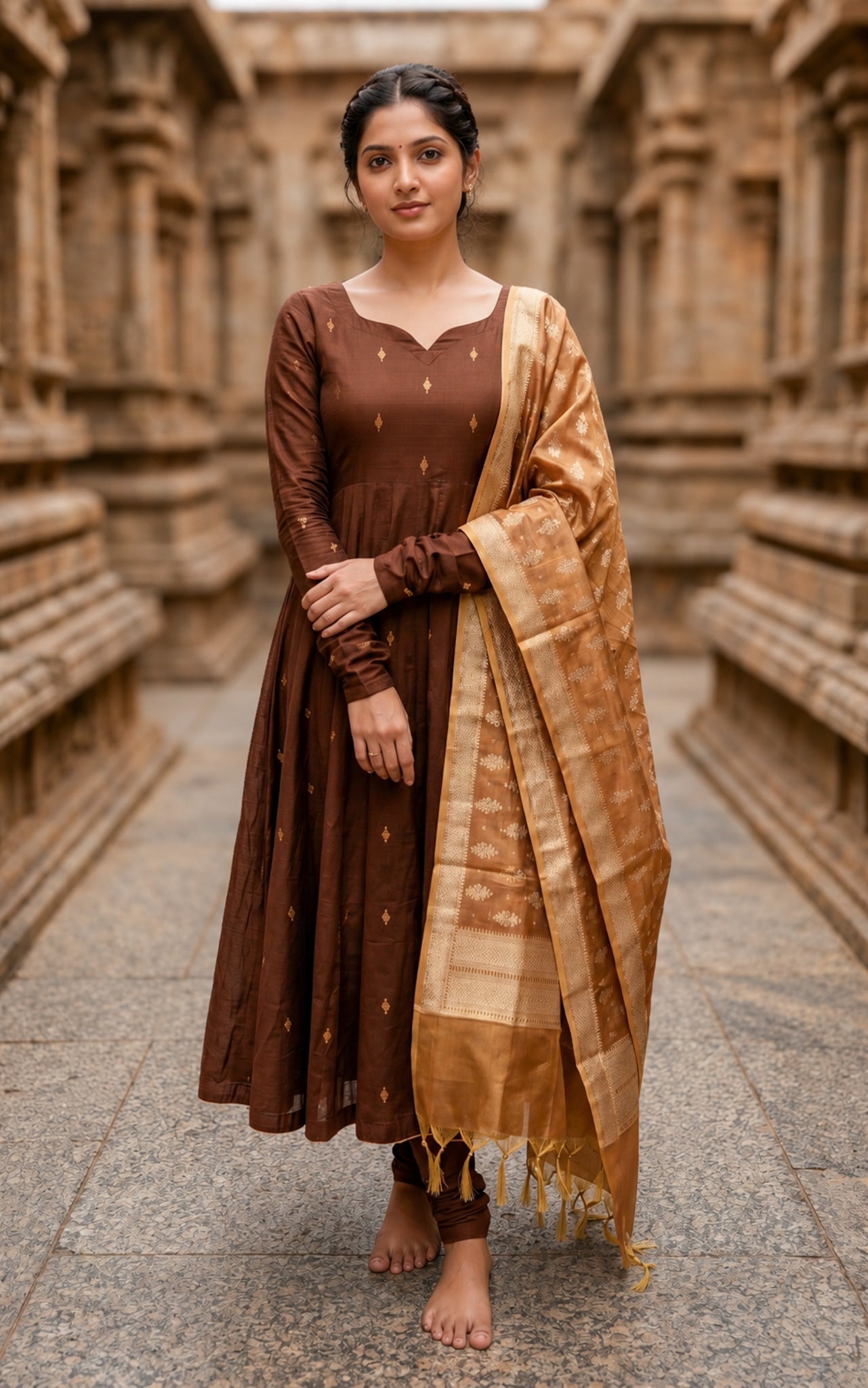 Yaazhi (Kurti+Dupatta)