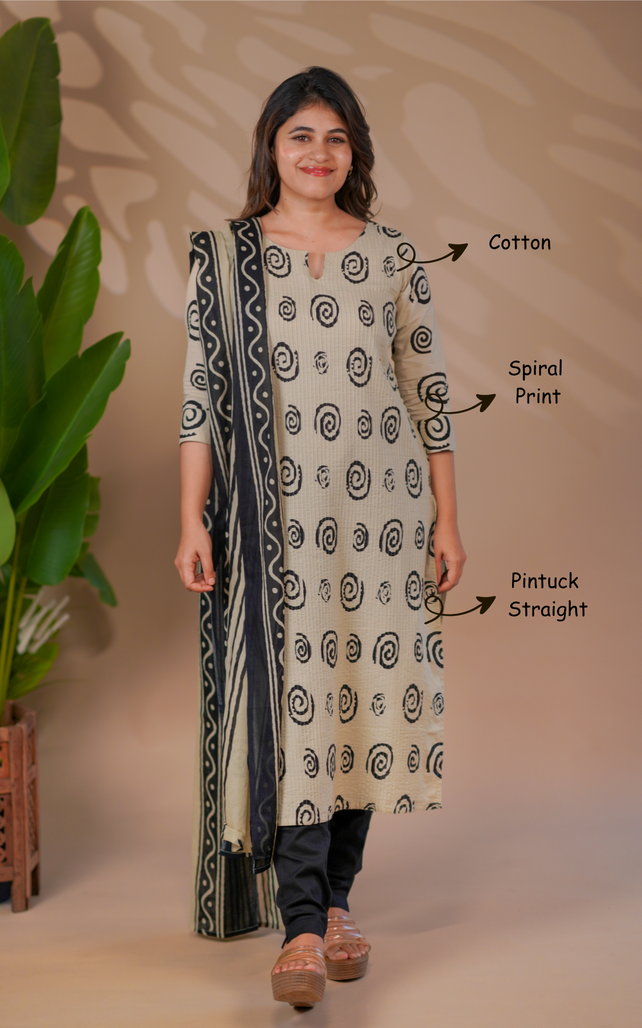 Vinaya B (Kurti+Dupatta)