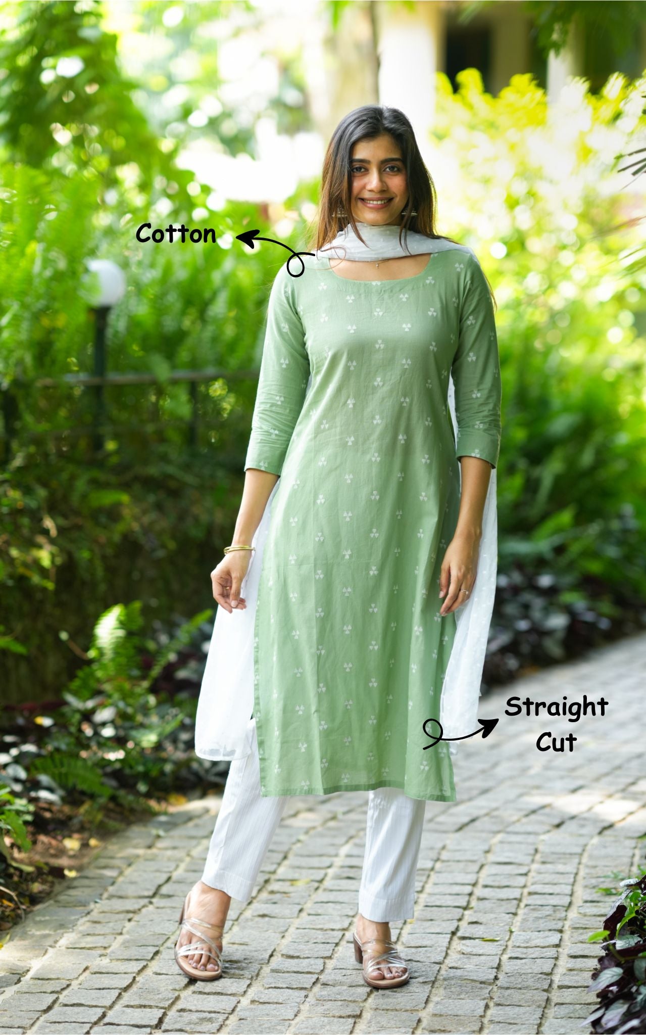 Aganagai (Kurti+Dupatta)