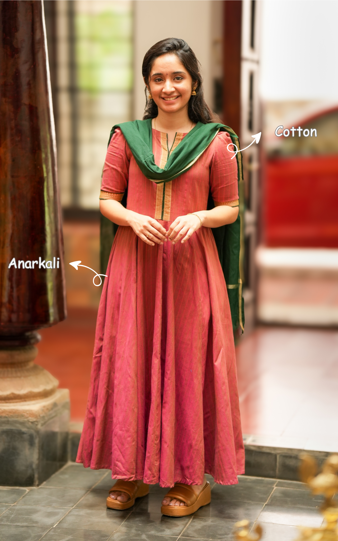 Annapoorani 7 (Kurti+Dupatta)
