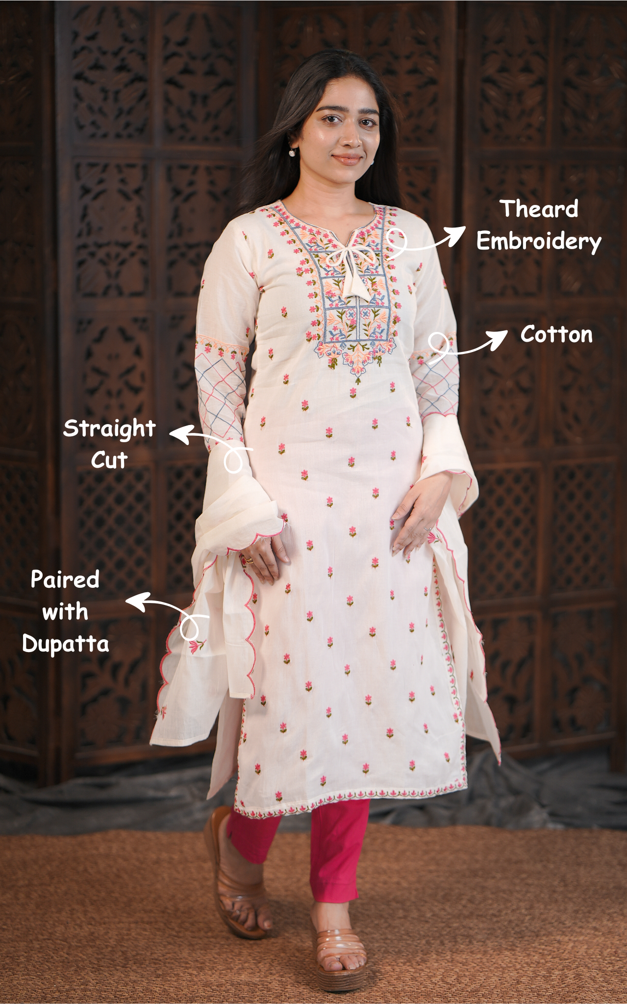 Dharmapriya (Kurti+Dupatta)