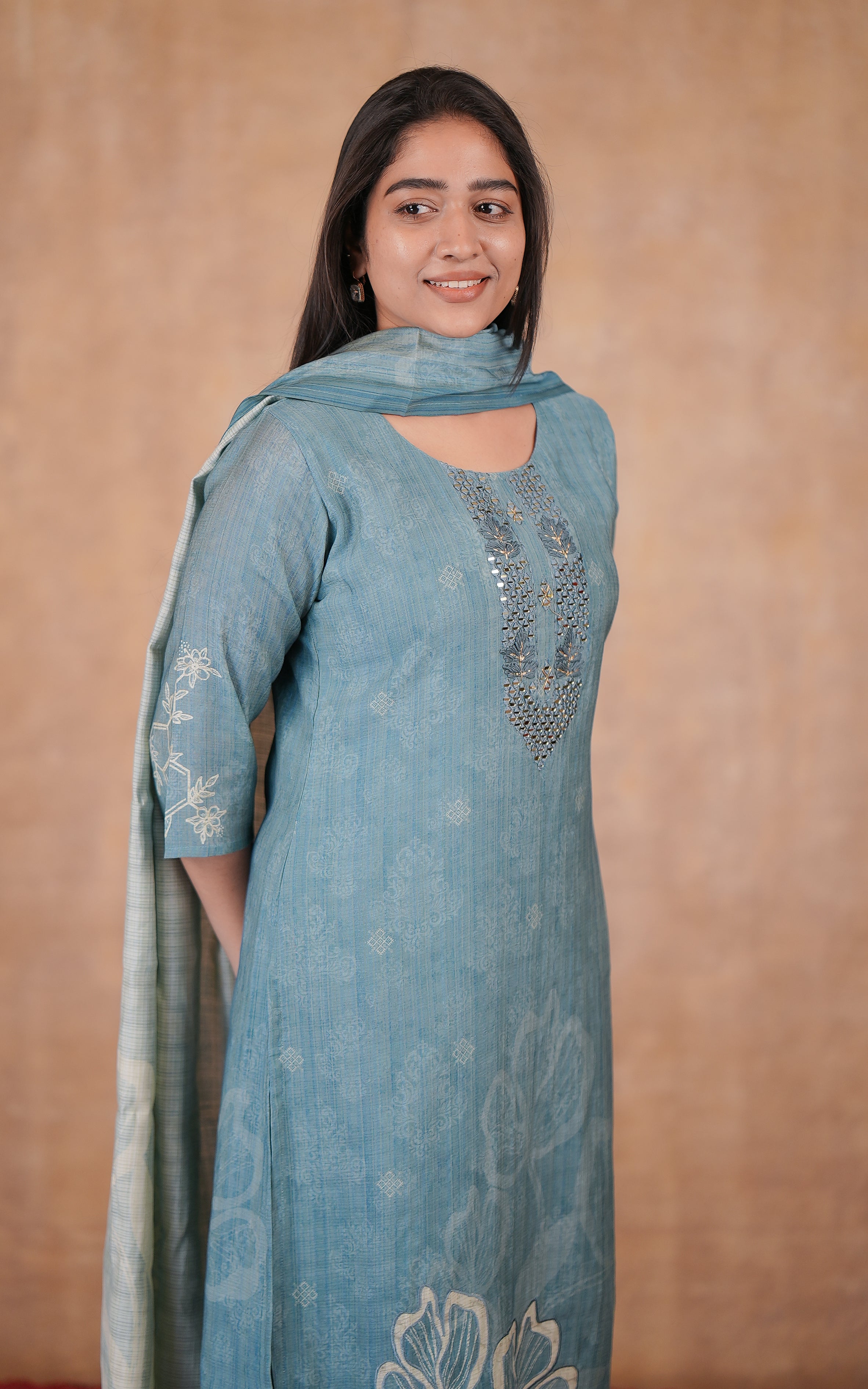 Abilasha A (Kurti+Pant+Dupatta)