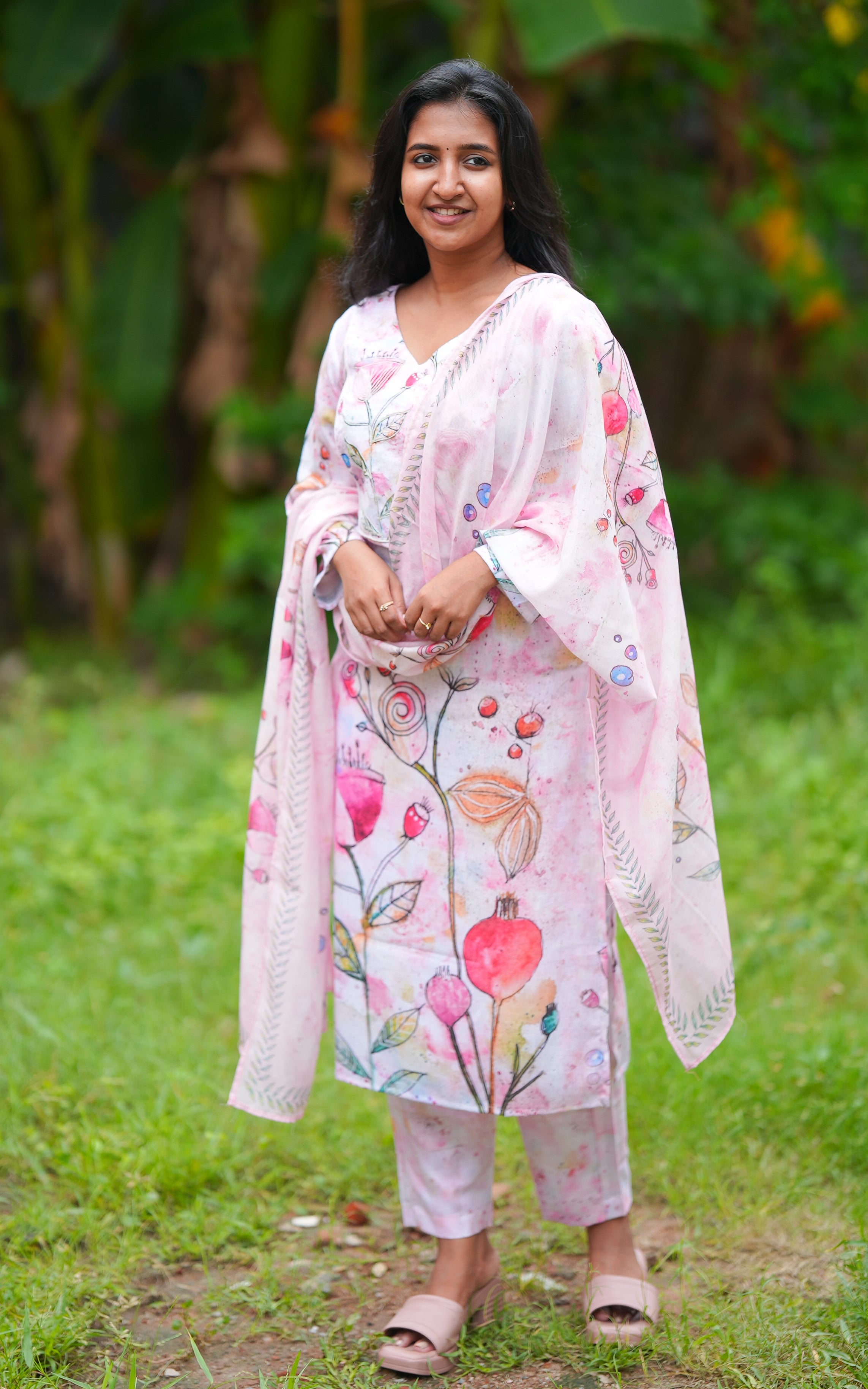 Nalini (Kurti+Pant+Dupatta) KURTIS Instore