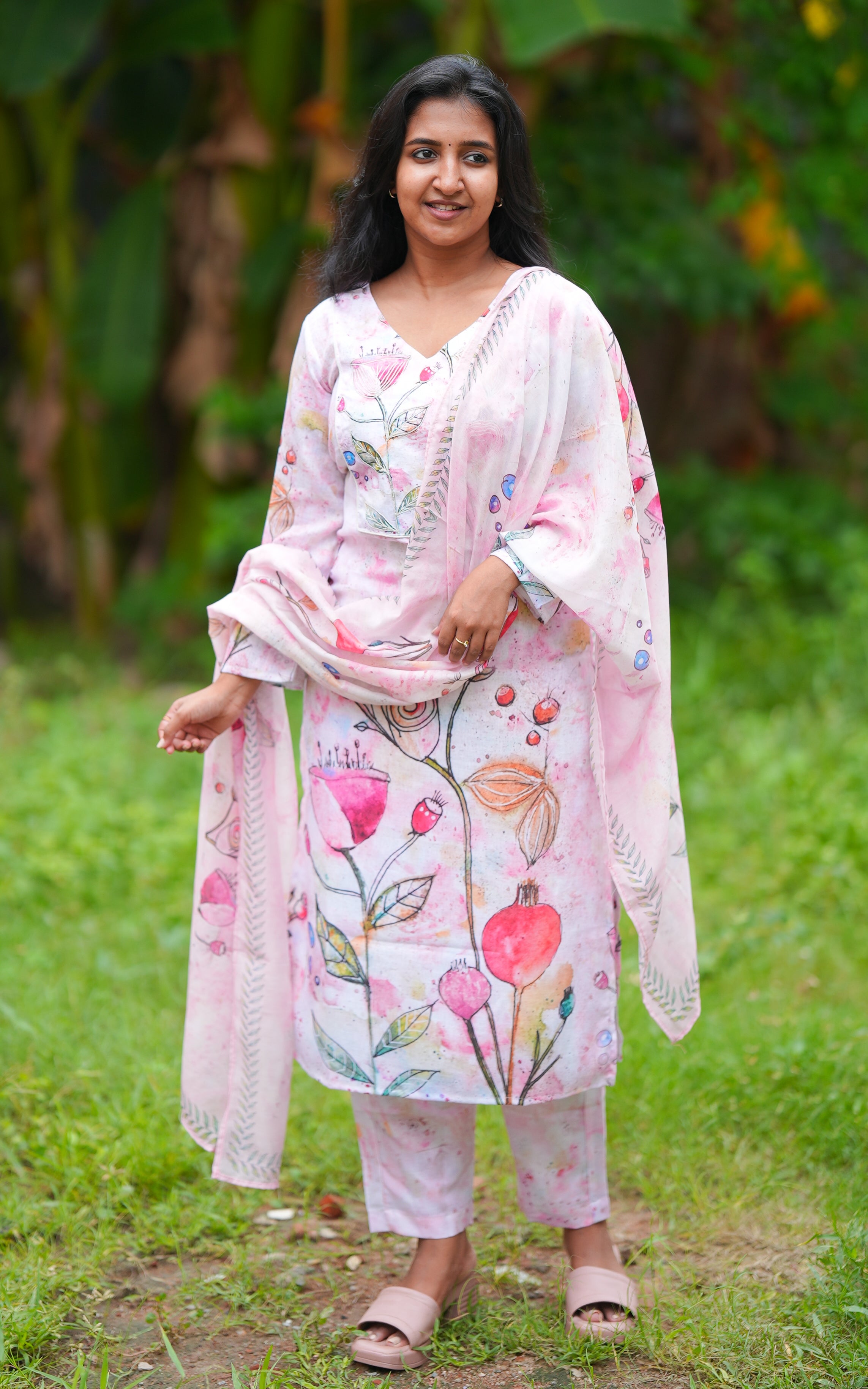 Nalini (Kurti+Pant+Dupatta) KURTIS Instore