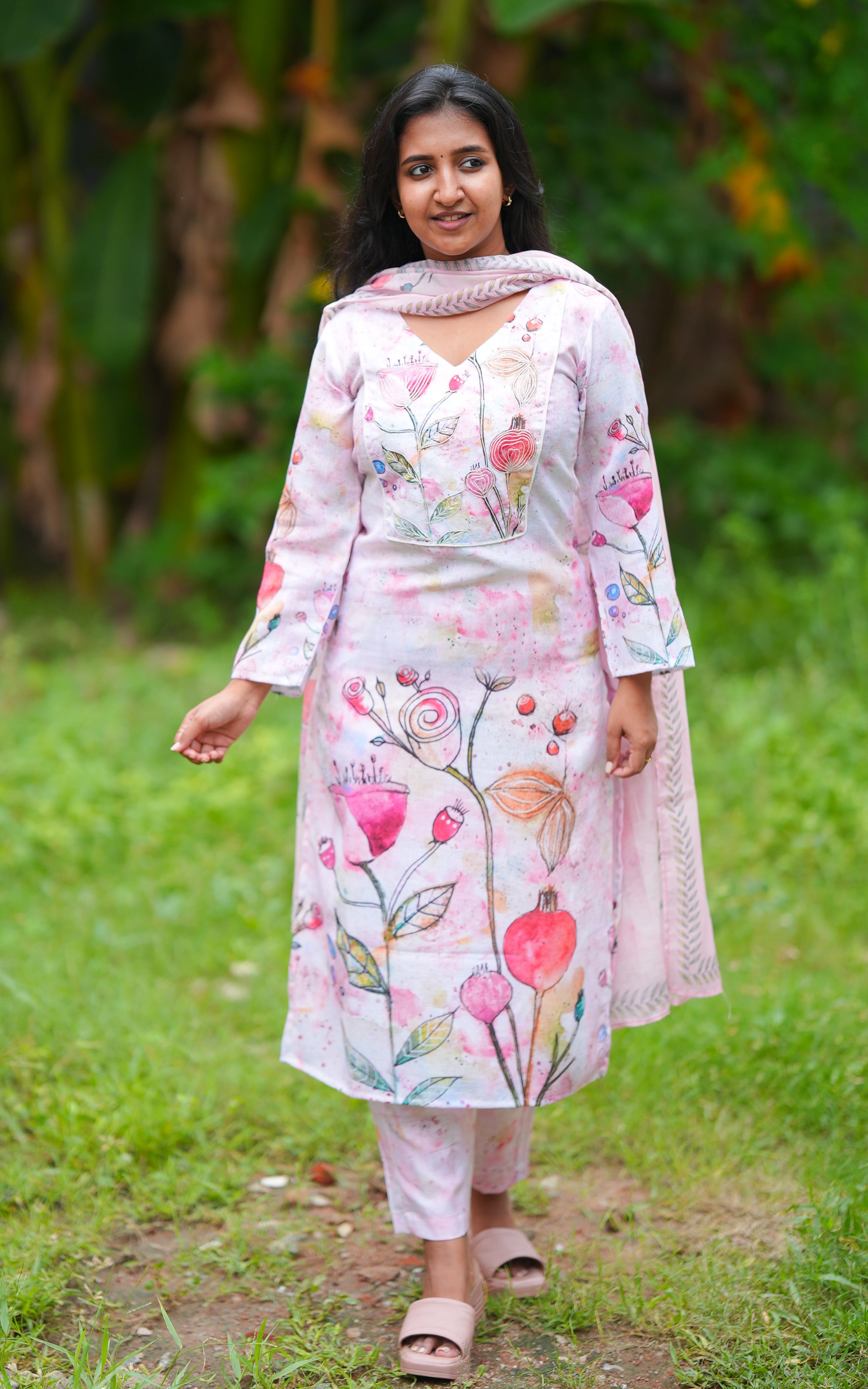 Nalini (Kurti+Pant+Dupatta) KURTIS Instore