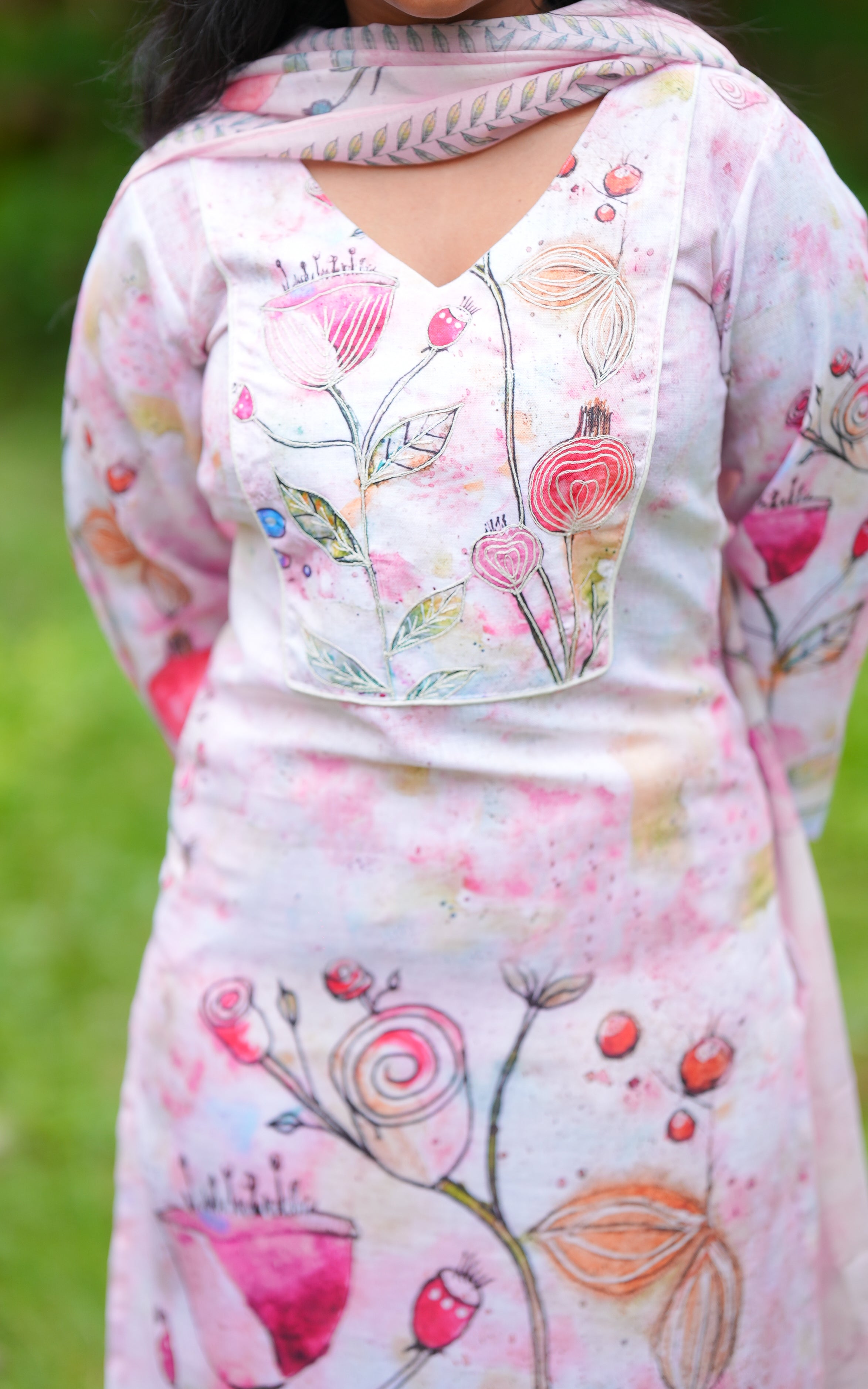 Nalini (Kurti+Pant+Dupatta) KURTIS Instore