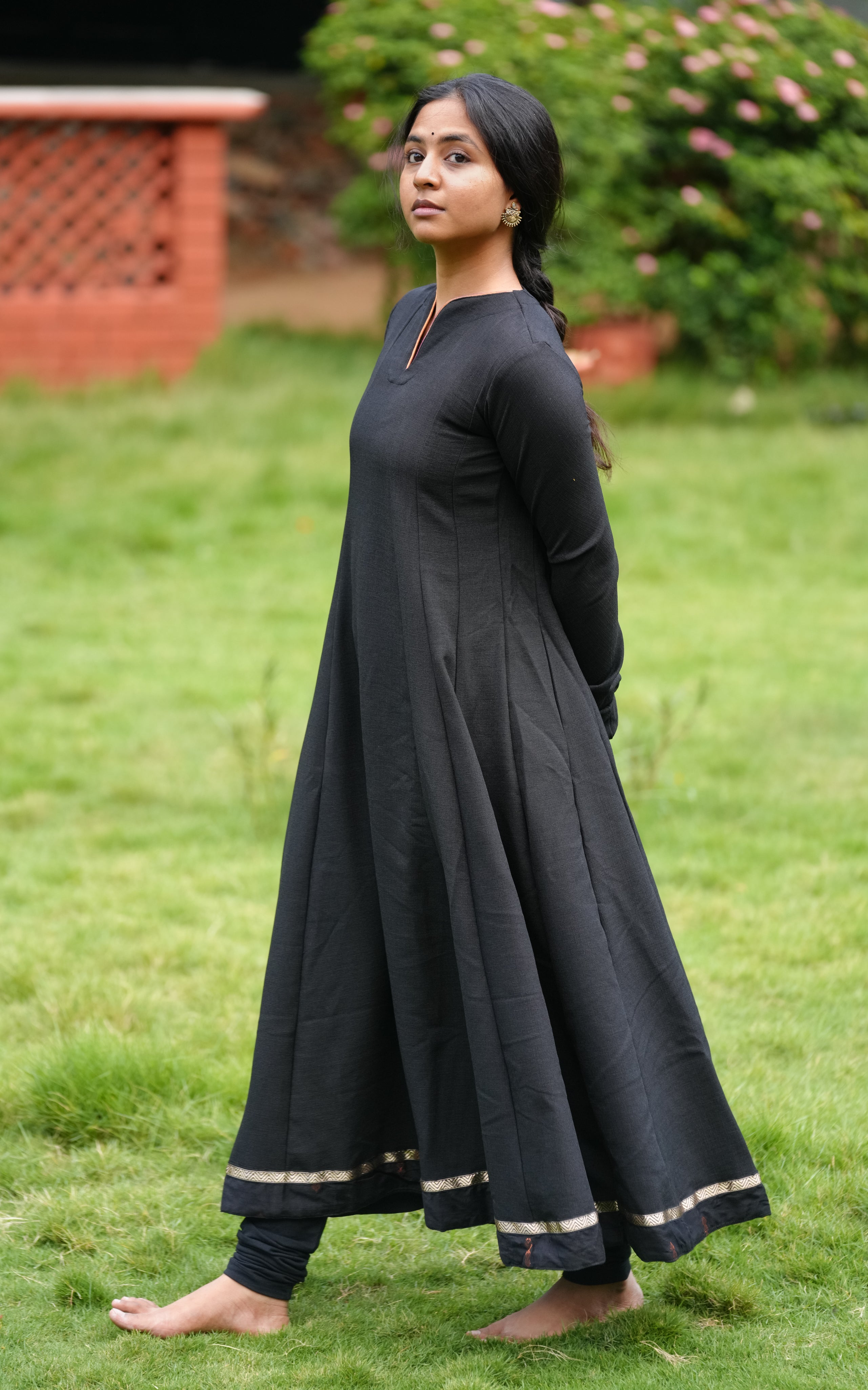Raavanan Black (Kurti+Dupatta)