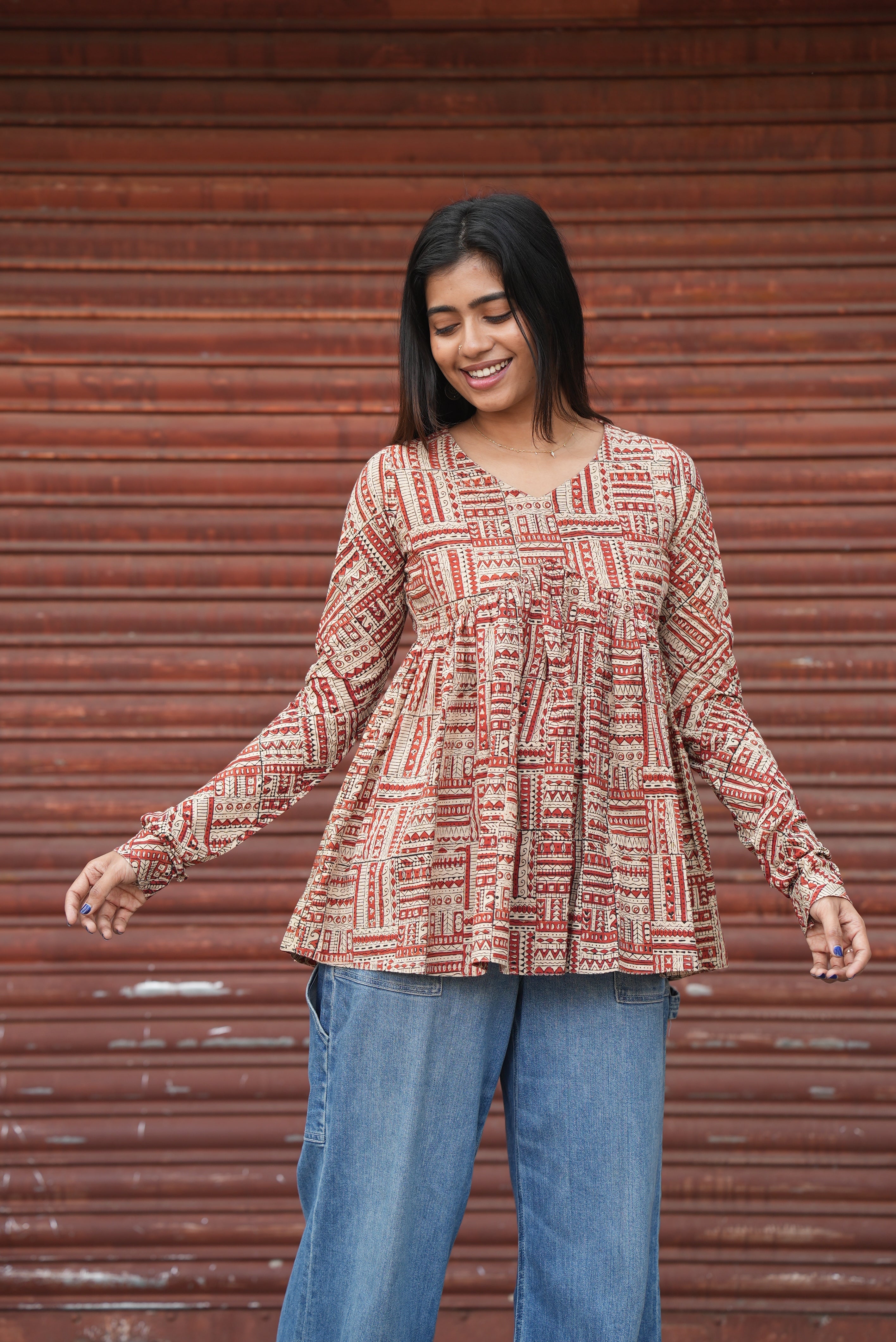 Comfortable office wear top