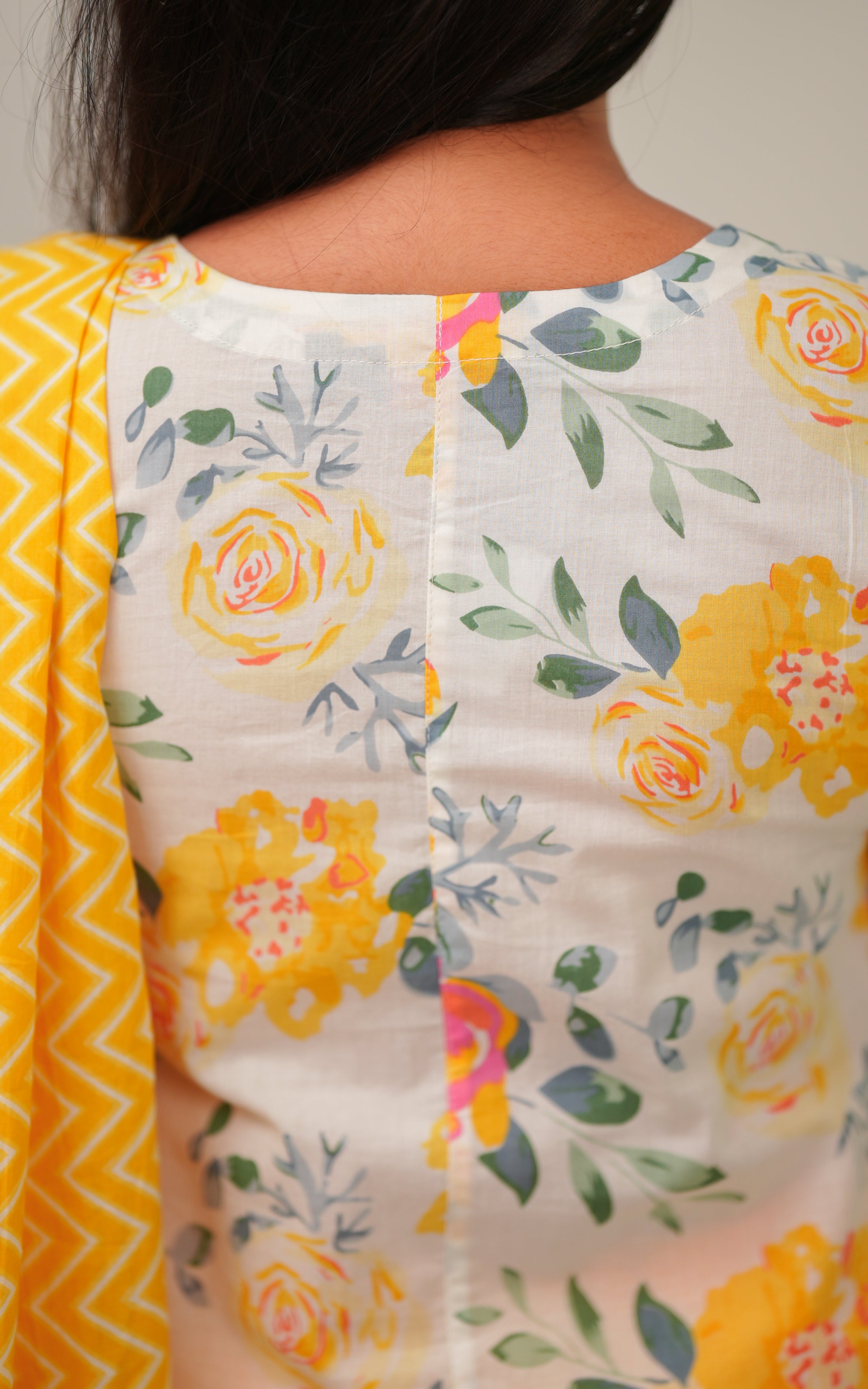 Anaya Yellow (Kurti+Dupatta) KURTIS instore