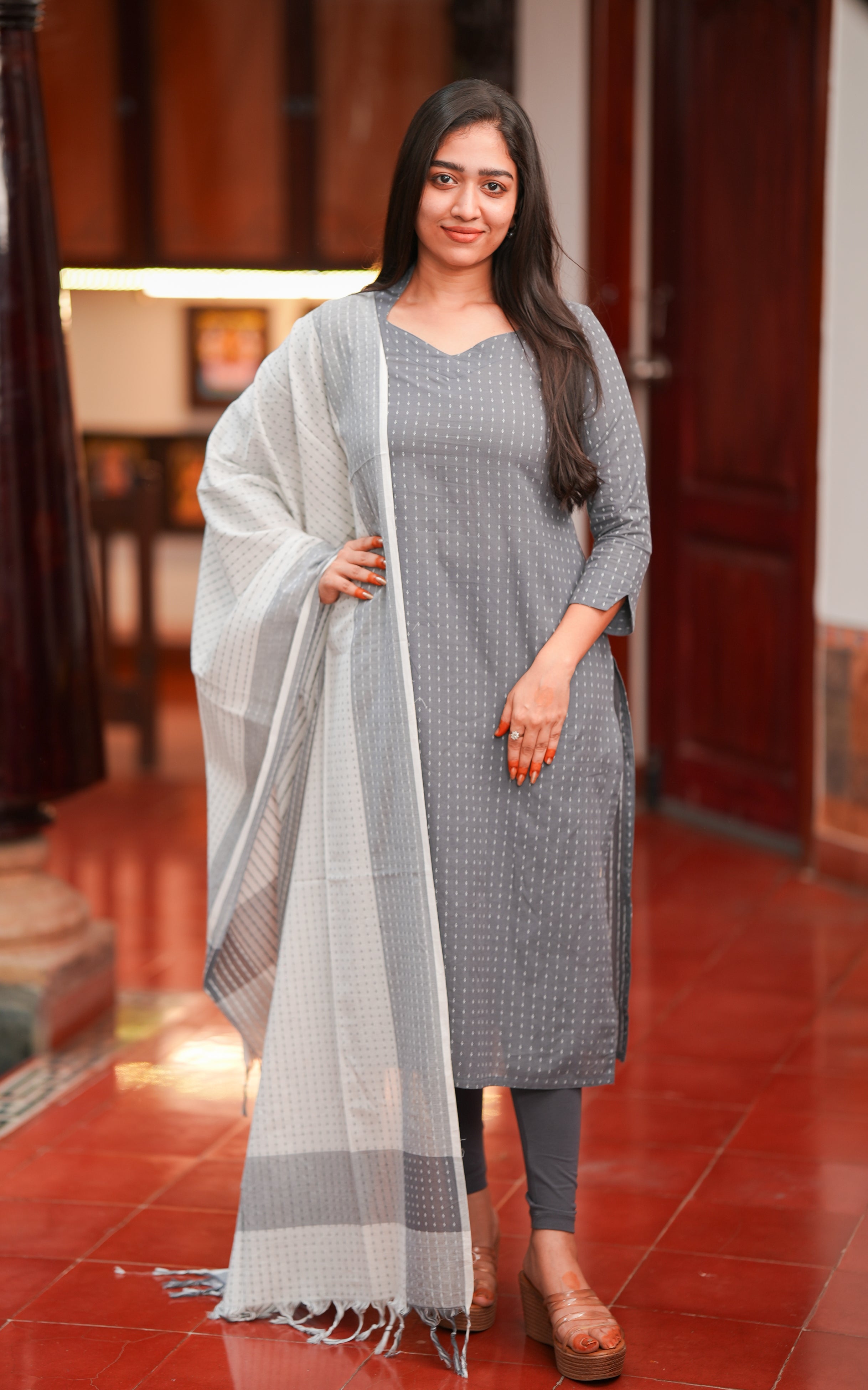 Diya Ash (Kurti+Dupatta) KURTIS instore