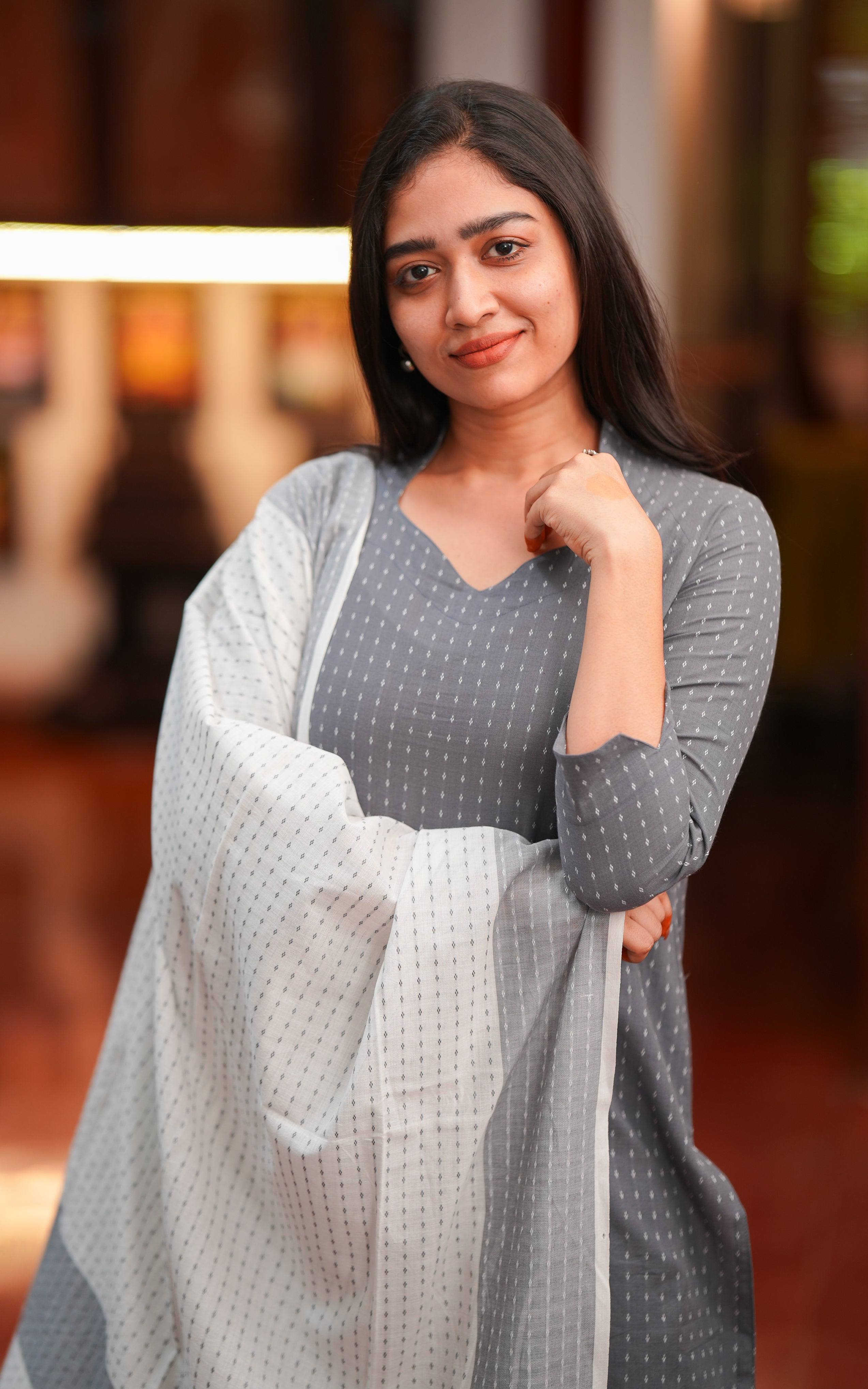 Diya Ash (Kurti+Dupatta) KURTIS instore