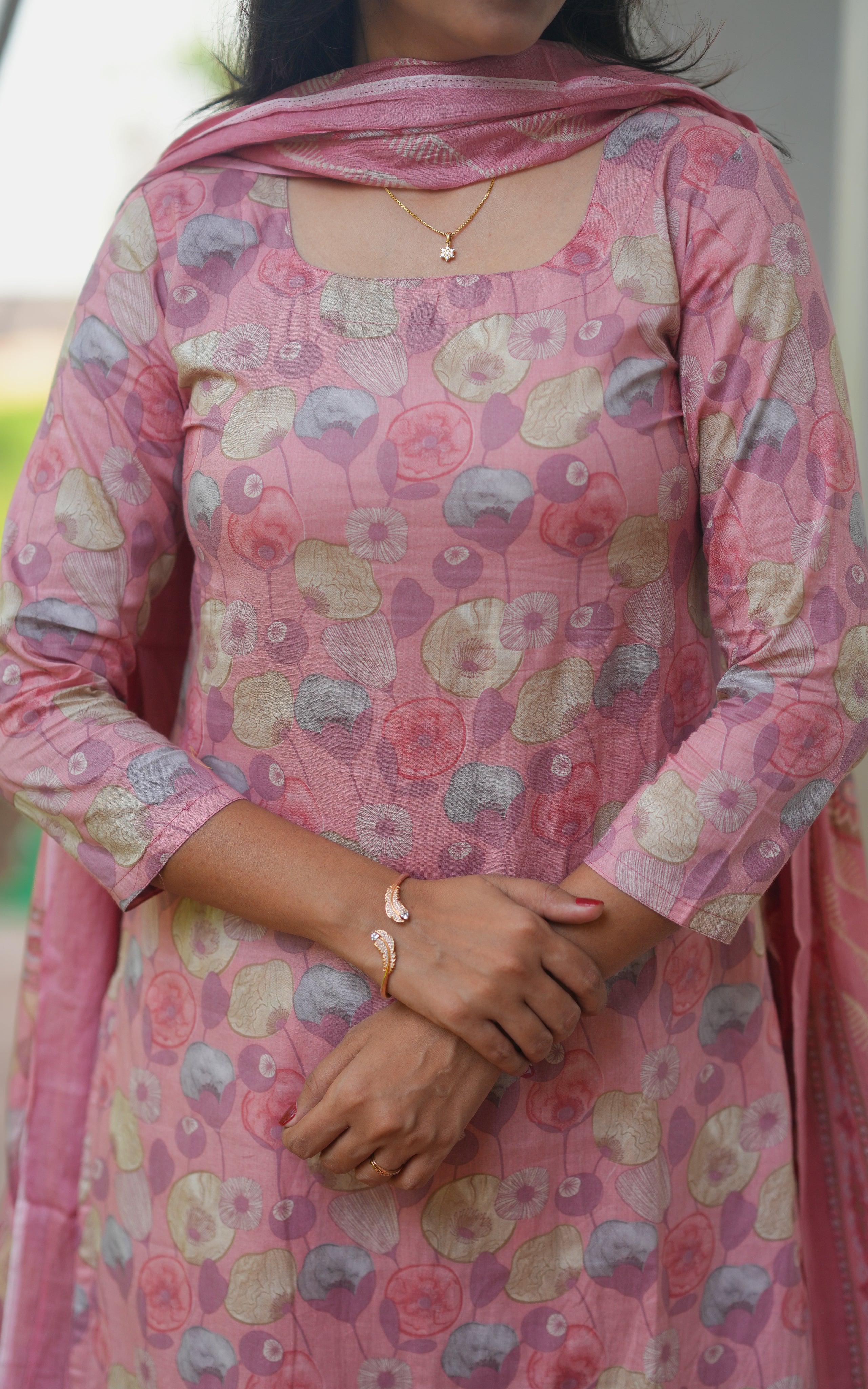 Printed cotton kurtis