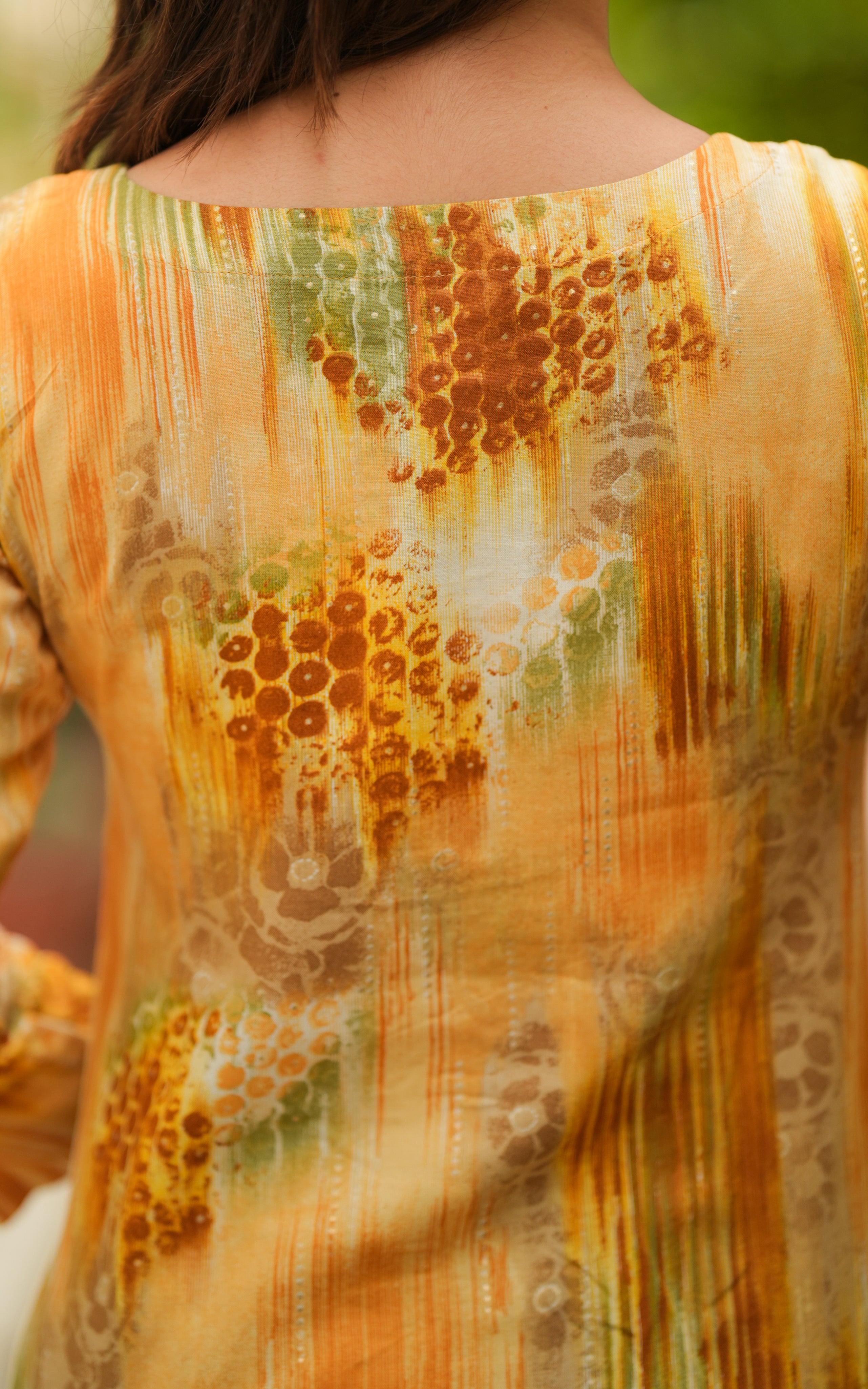 Gowsalya Yellow KURTIS instore