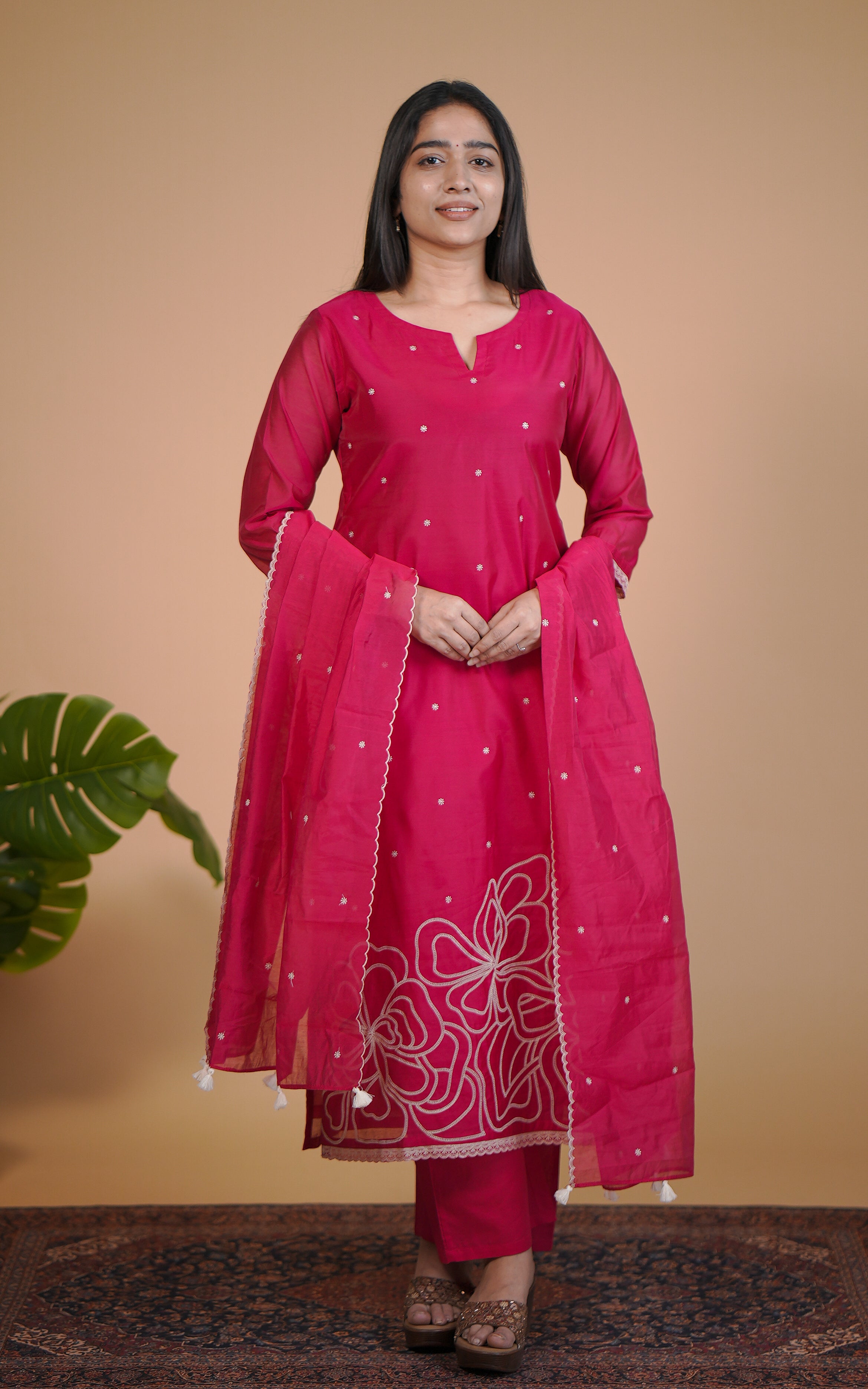 Mazhaimathi (Kurti+Pant+Dupatta)