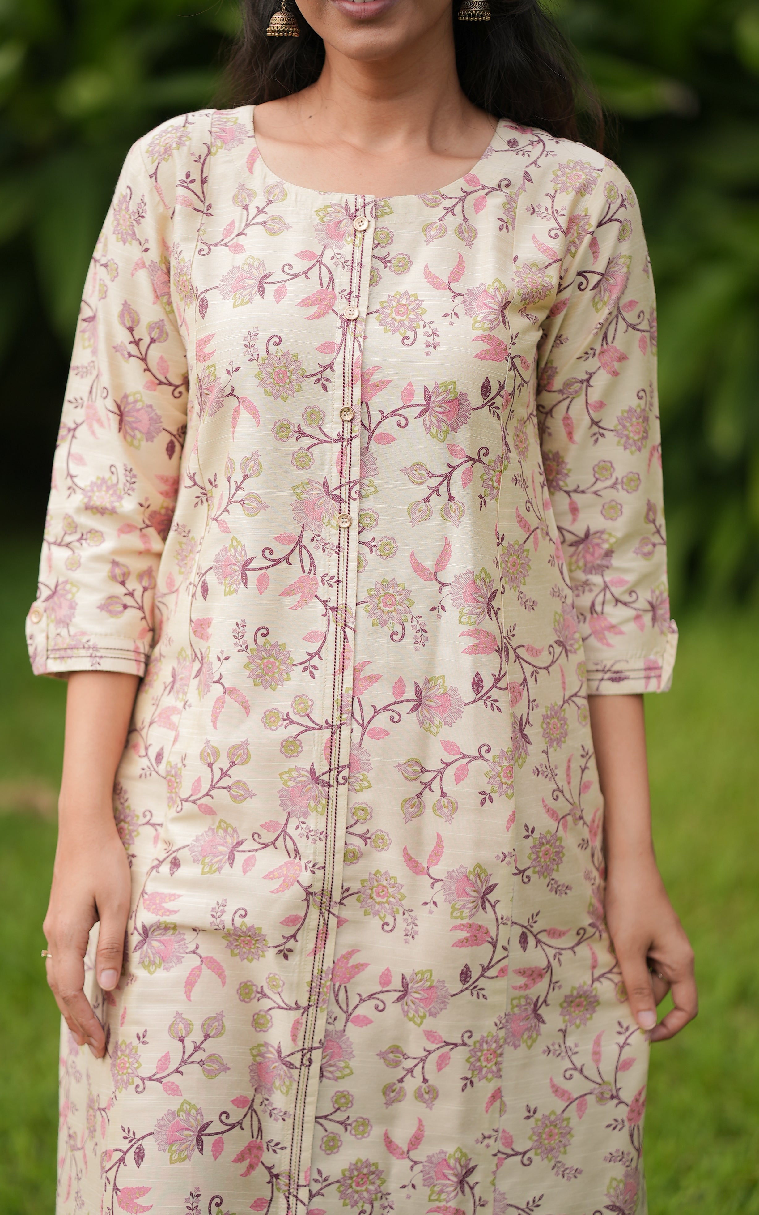 Cotton straight kurti