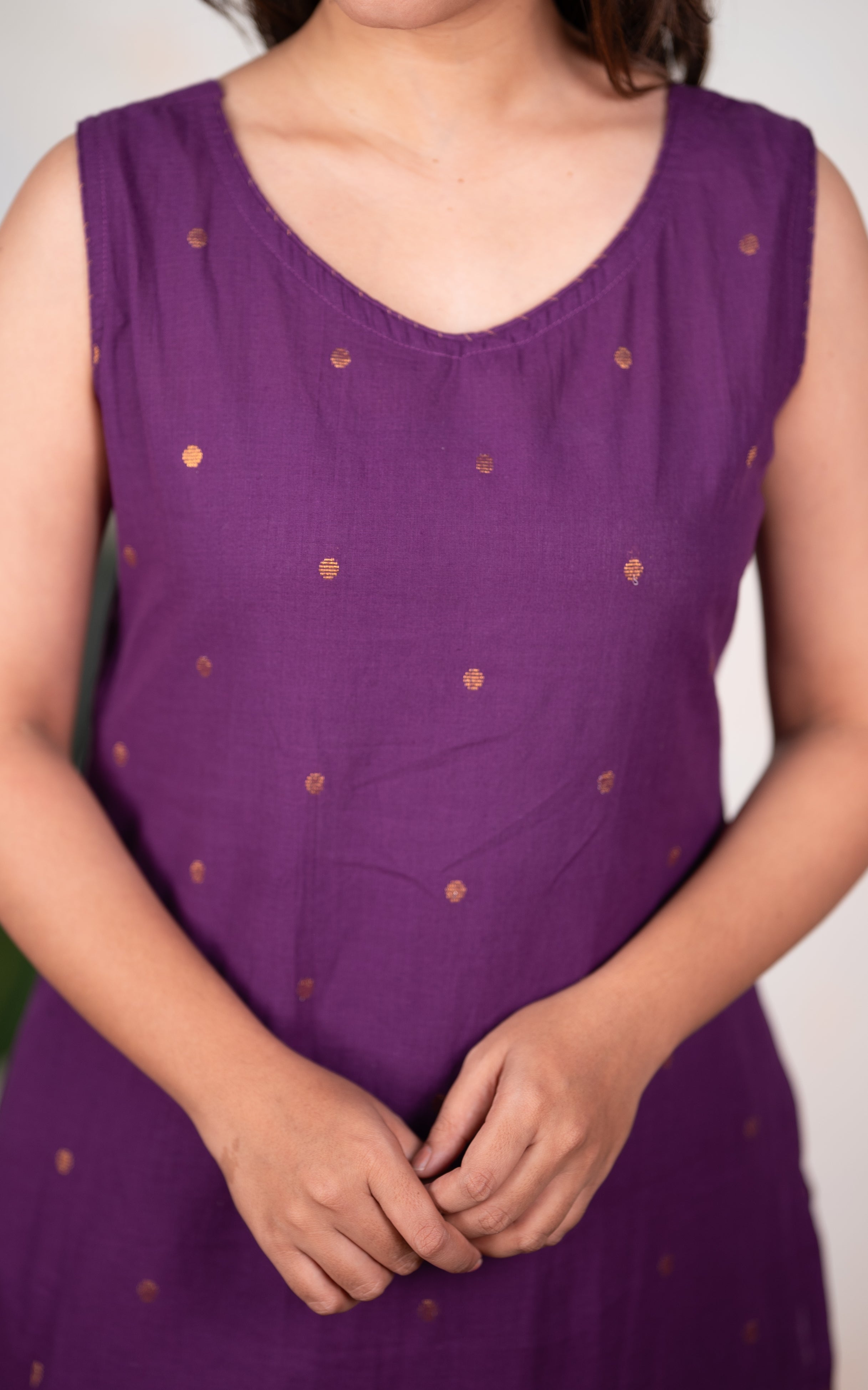 Sidhiksha Purple (Kurti+Pant) KURTIS instore