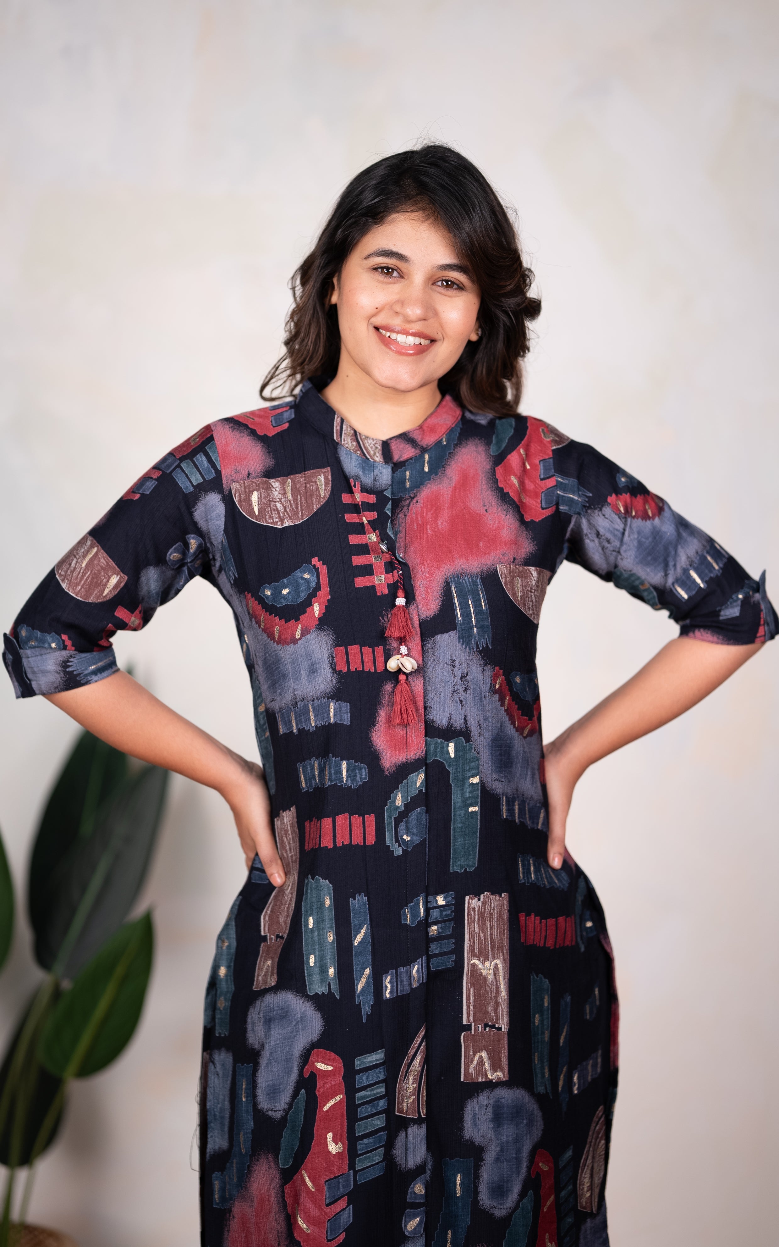 Dhenumathi Black KURTIS instore