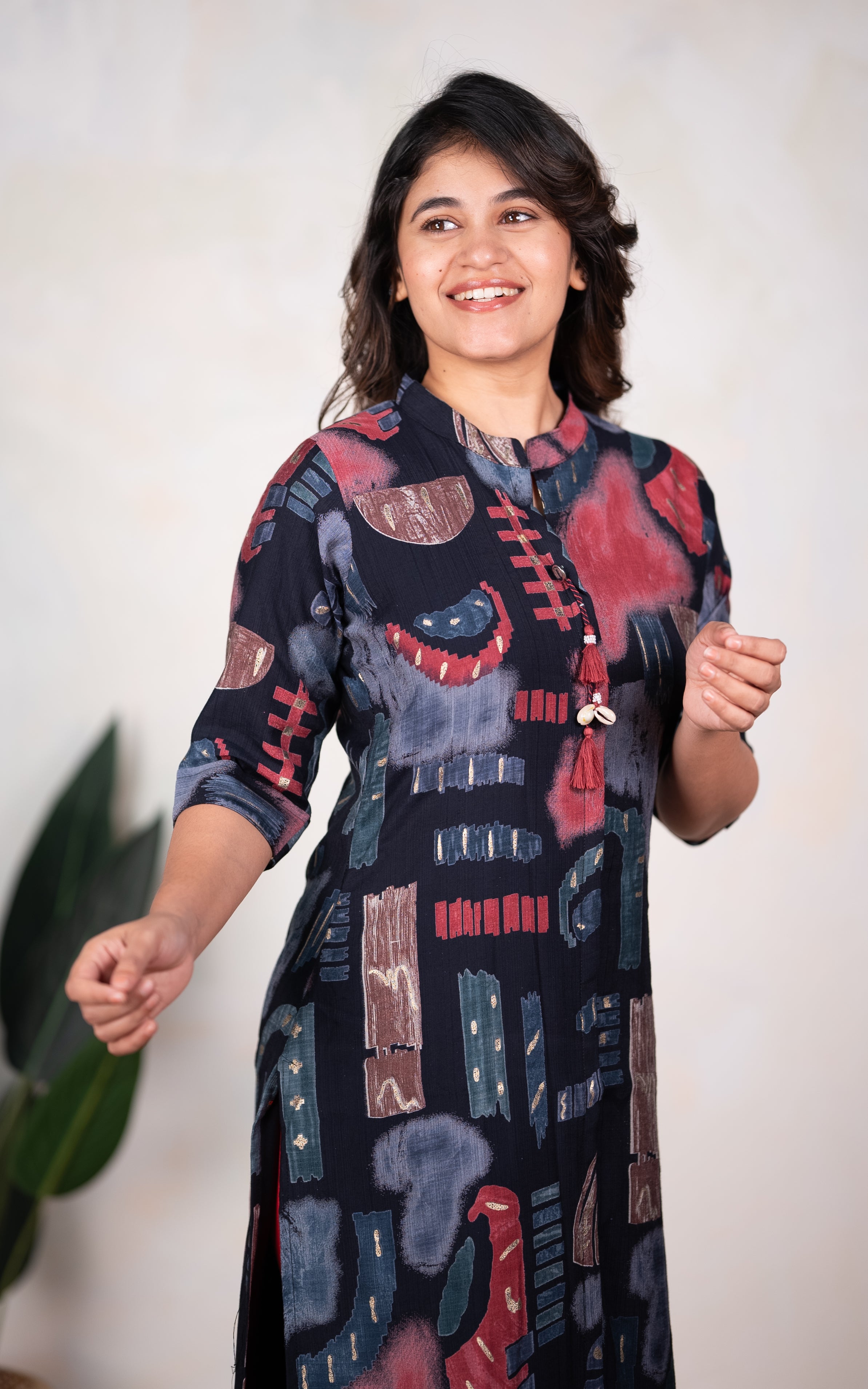 Dhenumathi Black KURTIS instore