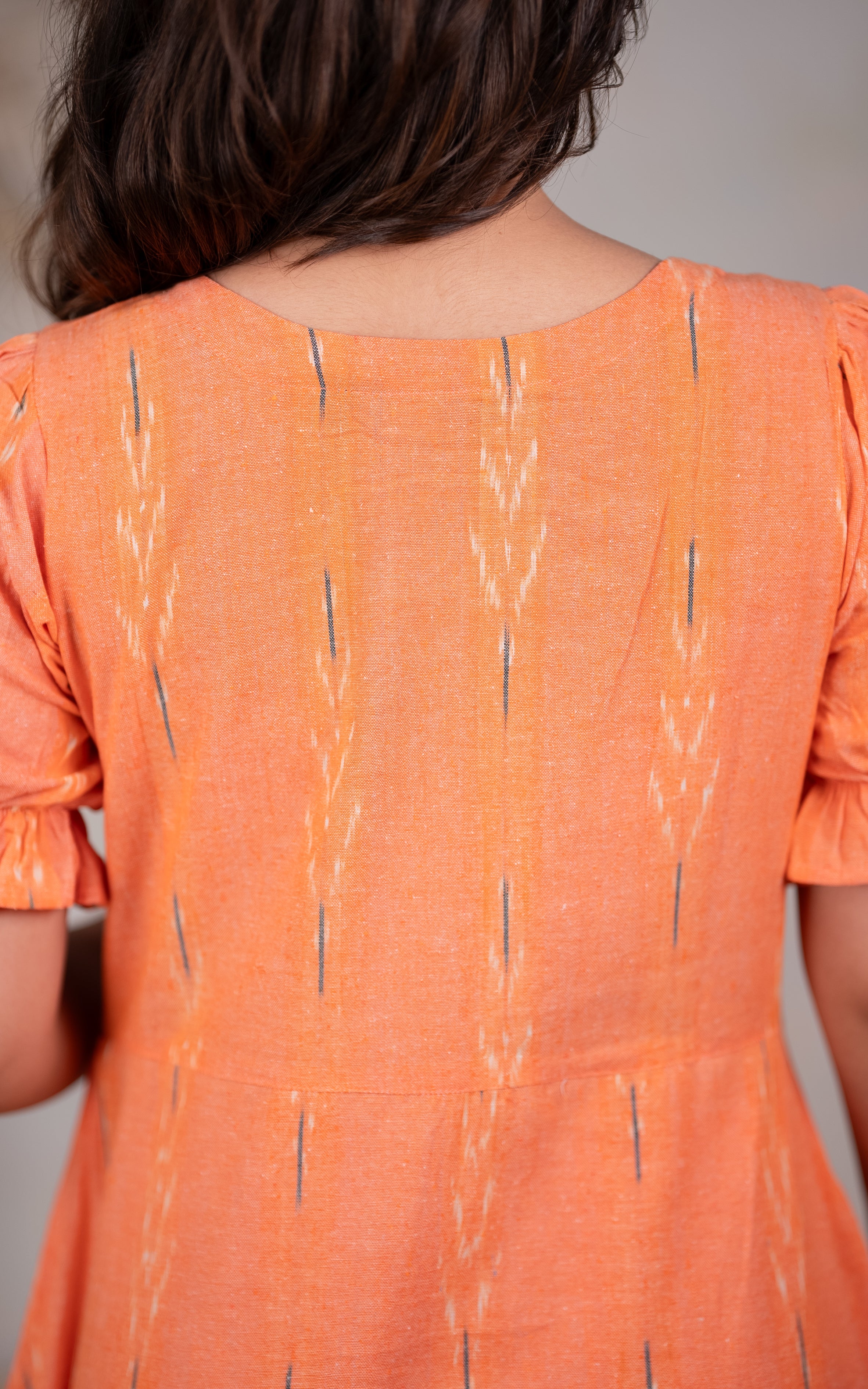 Alfiya Peach B KURTIS Instore