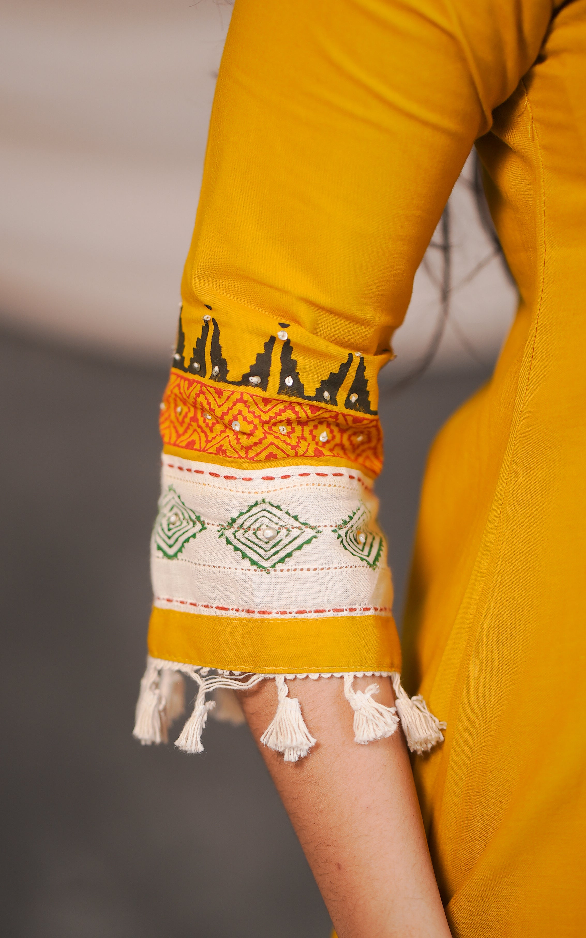 Manvitha Handblock (Kurti+Dupatta)