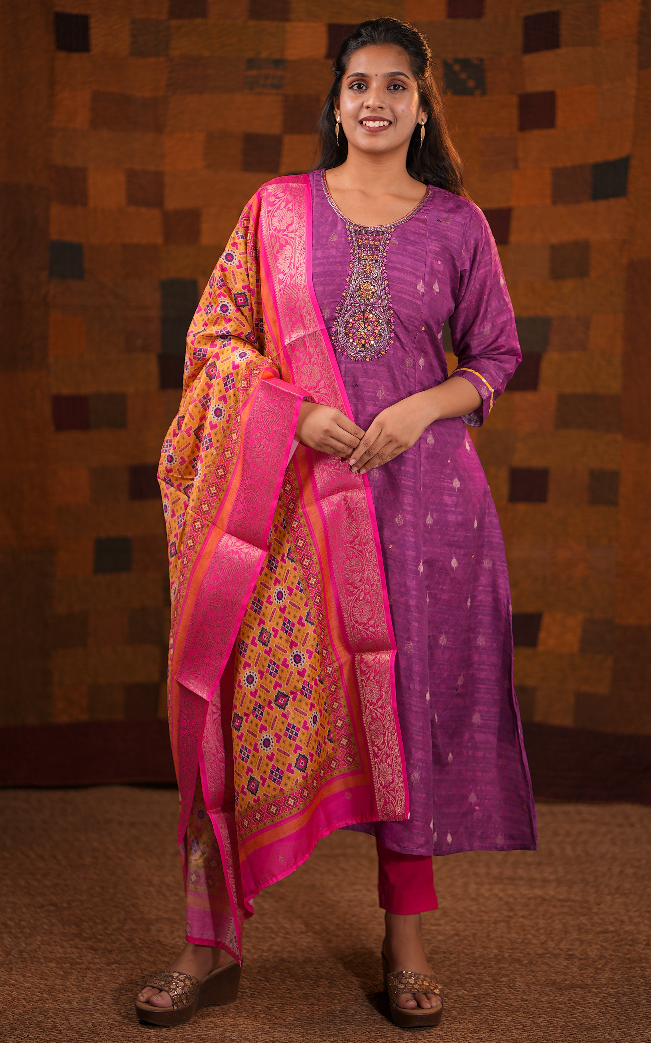 Simple ethnic wear for women