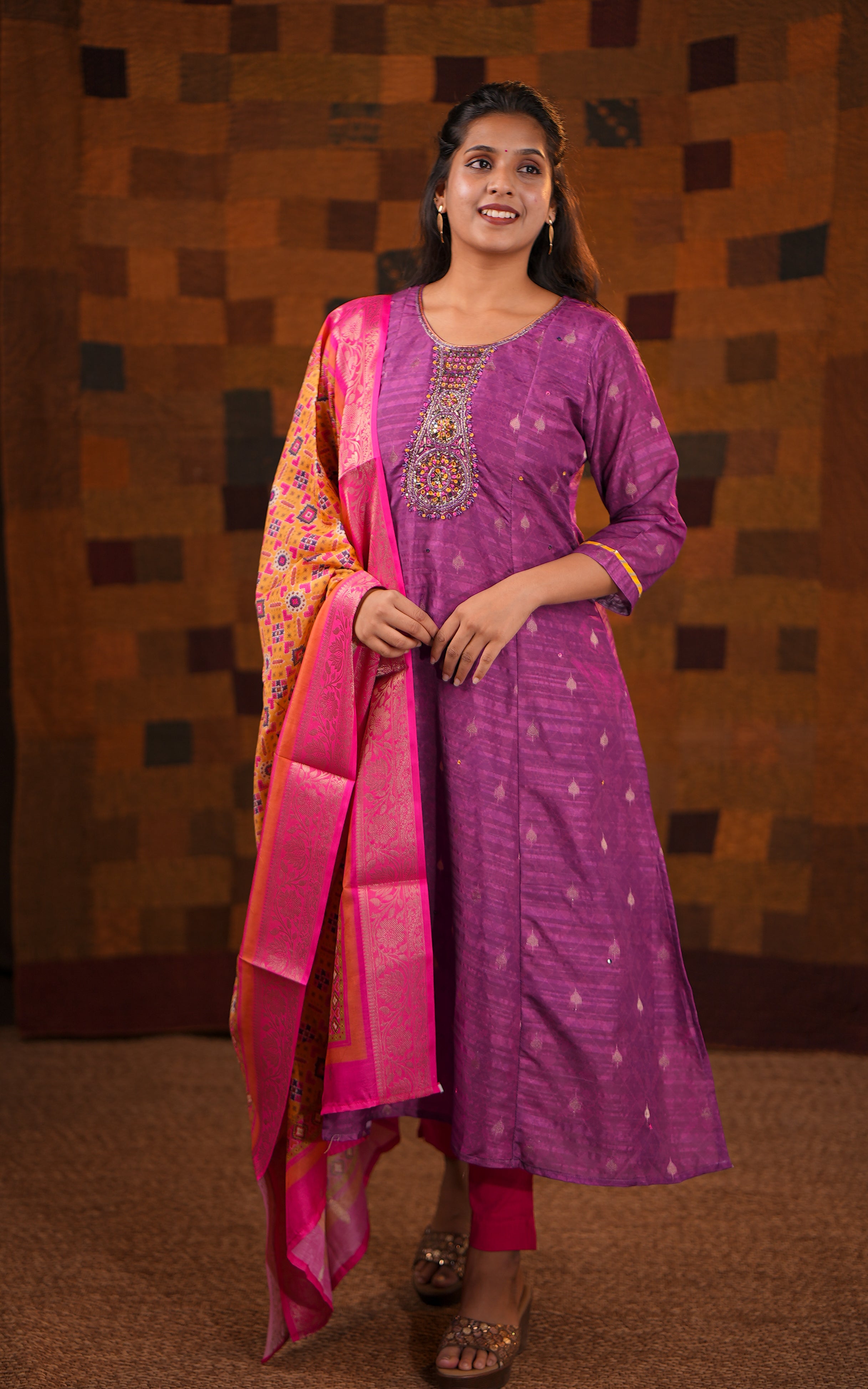 stylish Office wear Aline kurti for wome
