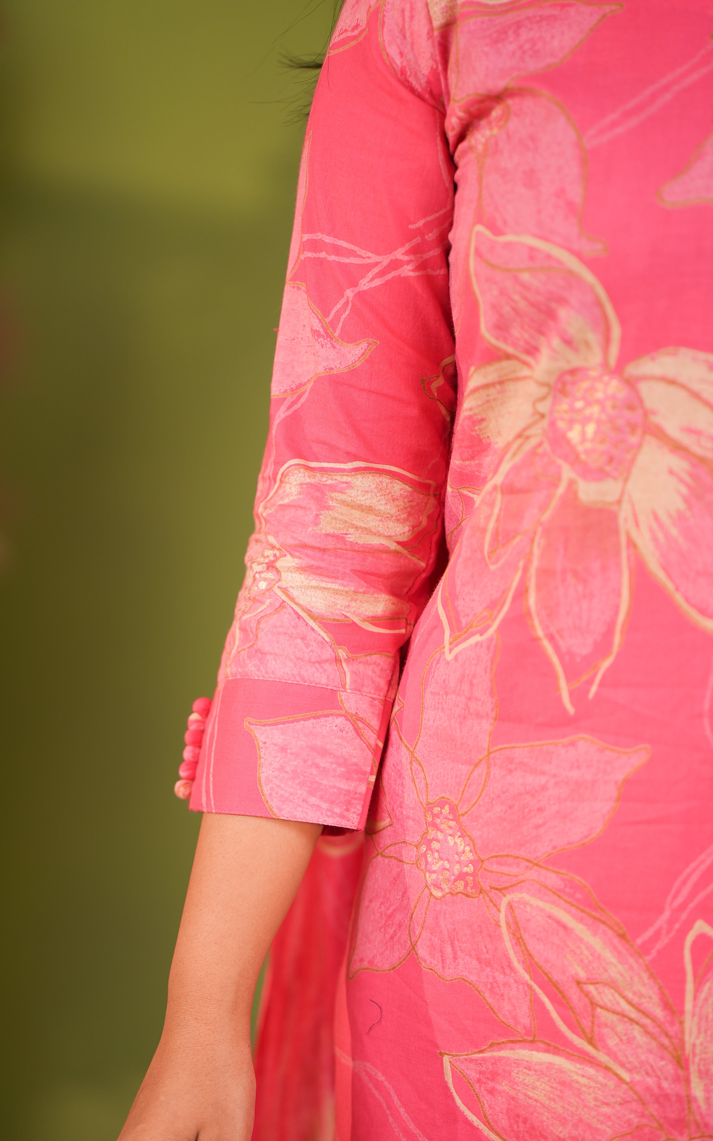 Vihara Pink (Kurti+Pant+Dupatta)