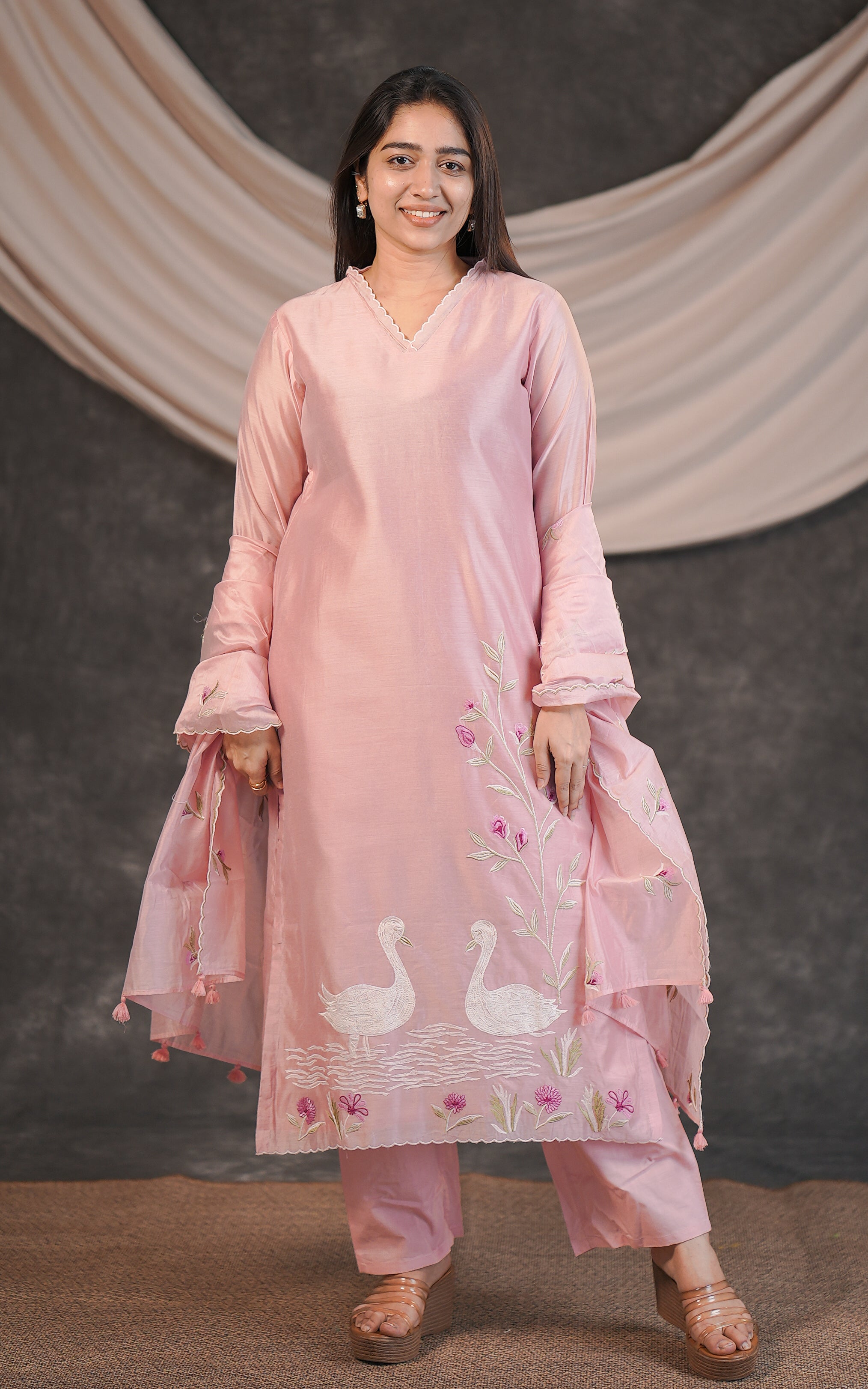 Dhajina (Kurti+Pant+Dupatta)