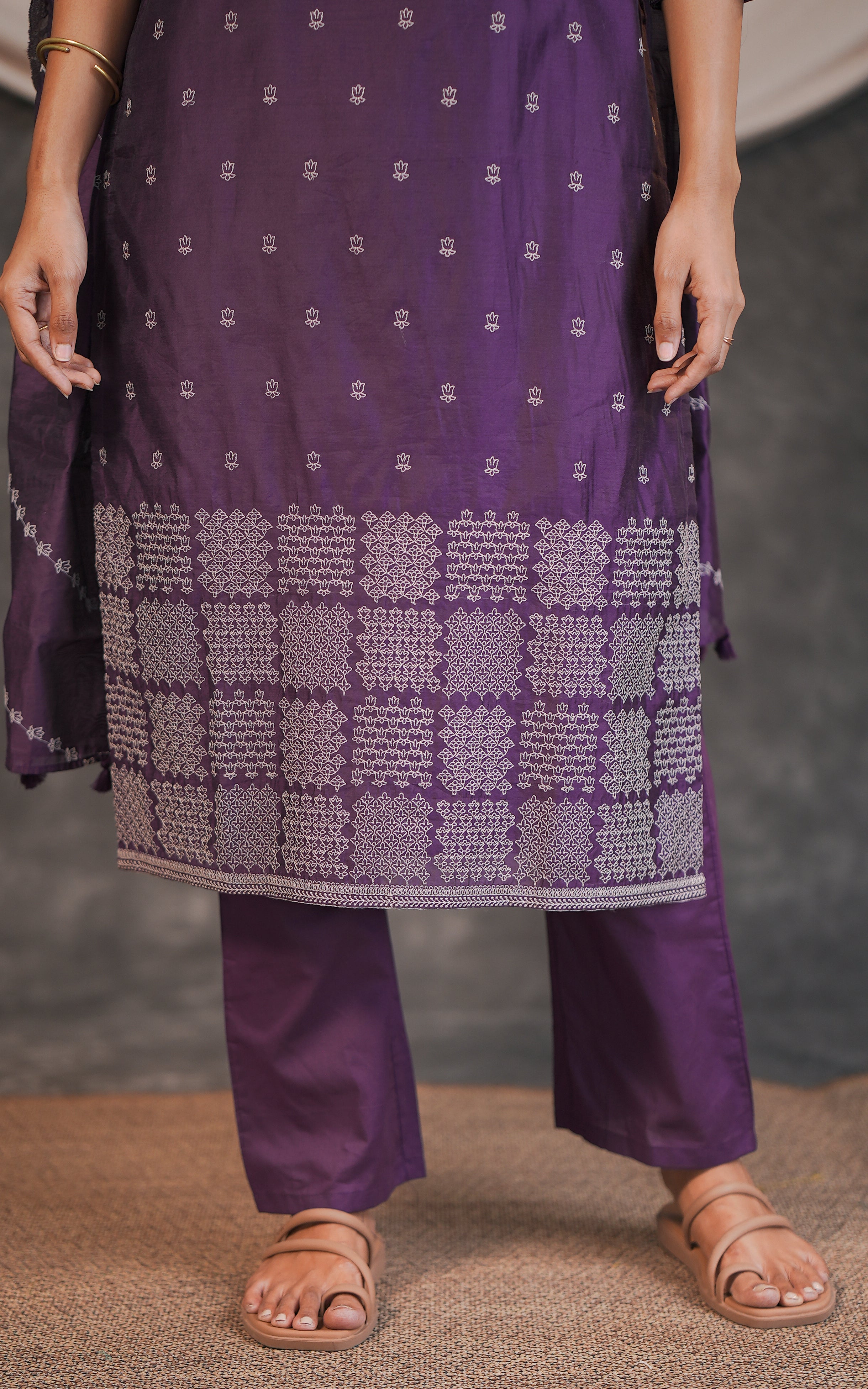 Sharvika (Kurti+Pant+Dupatta)