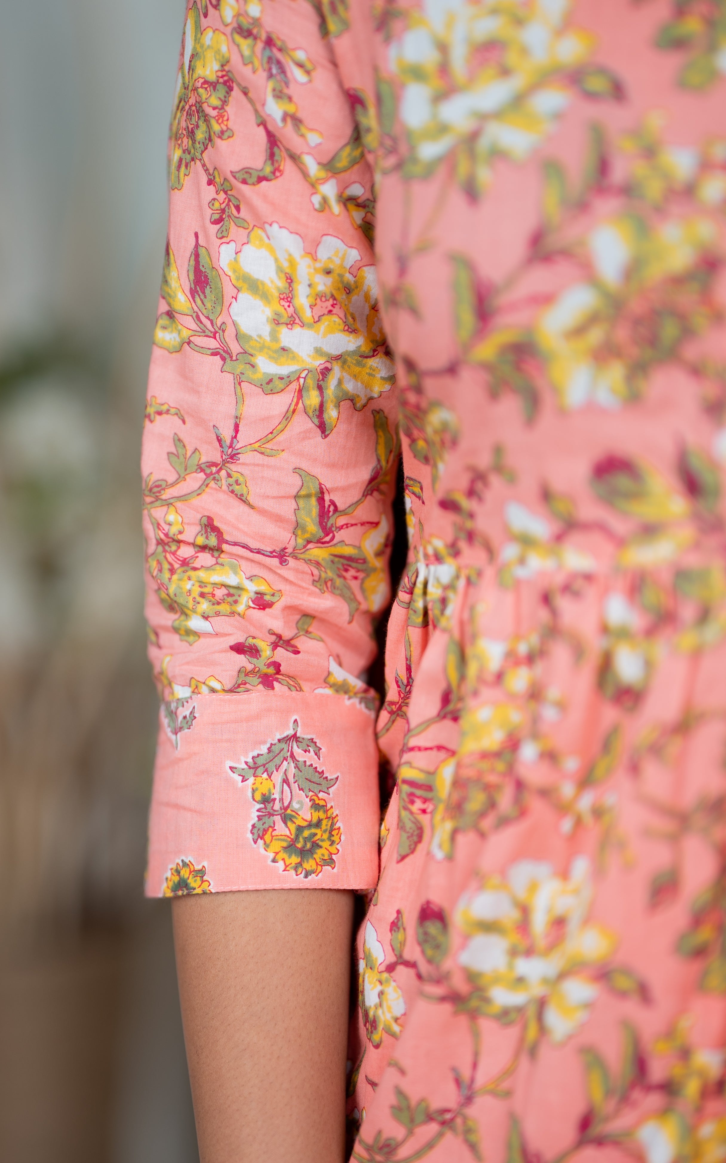 Mumtaj Peach (Kurti+Pant+Dupatta) KURTIS instore