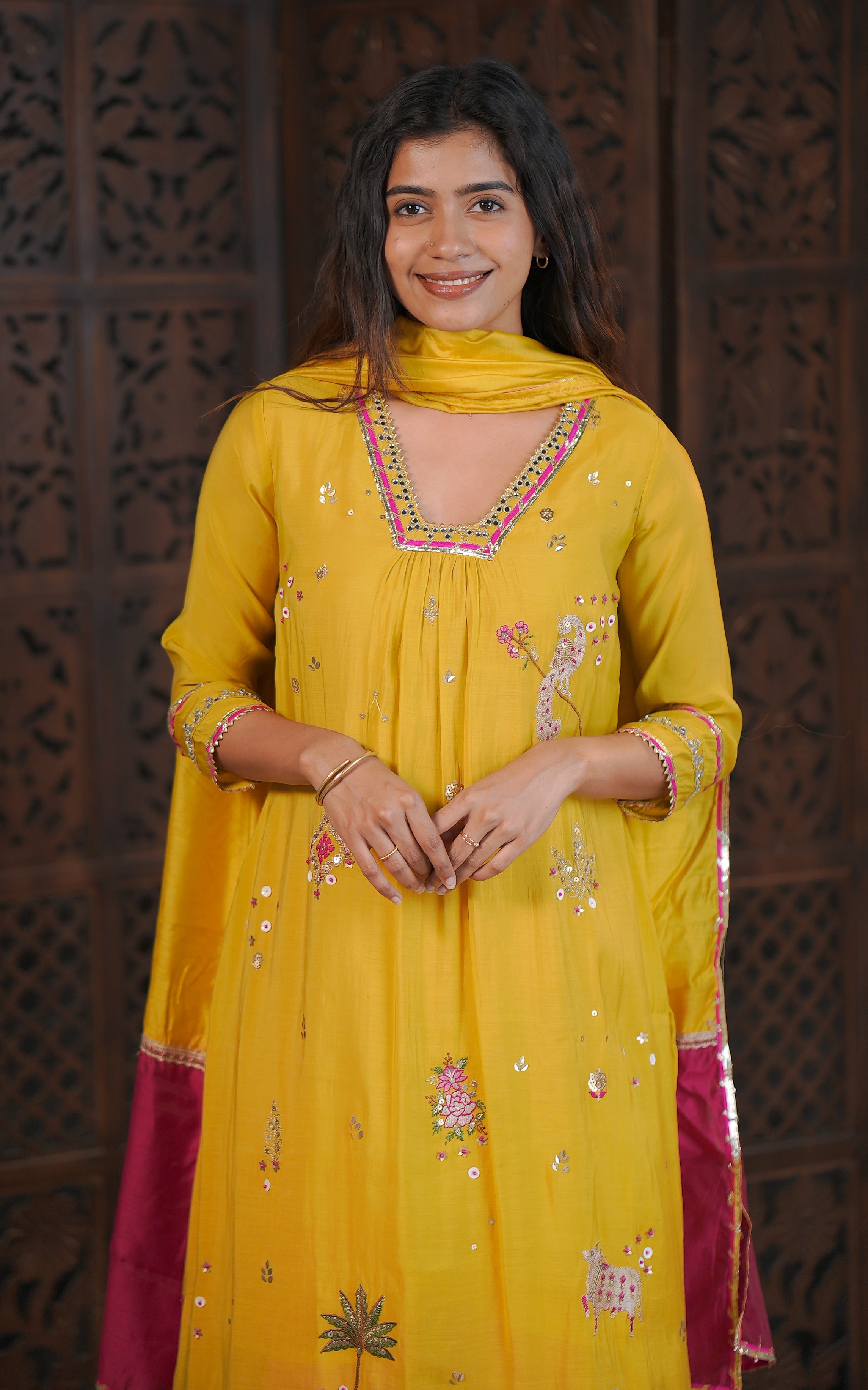 Sonam A (Kurti+Dupatta)