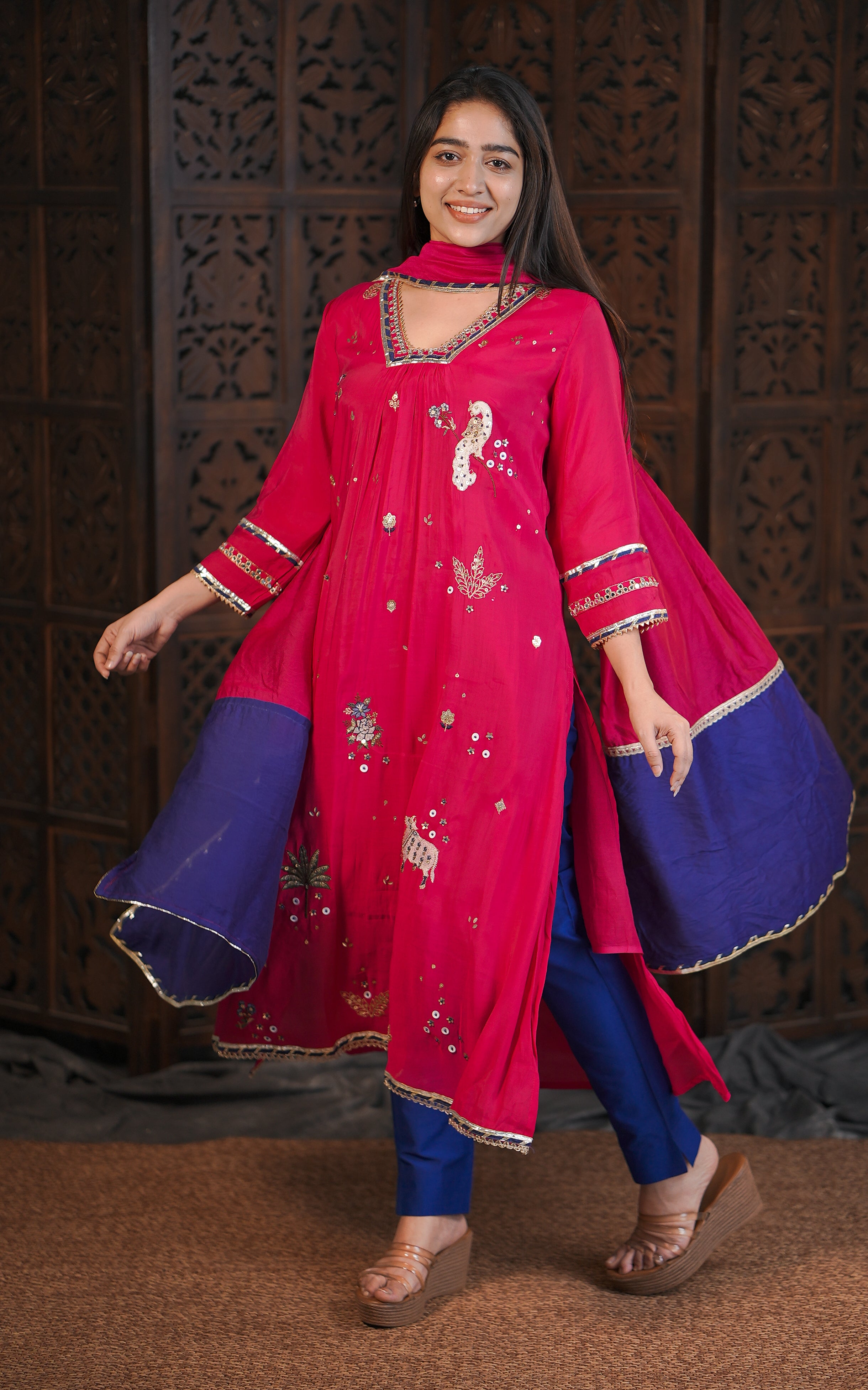 Sonam B (Kurti+Dupatta)