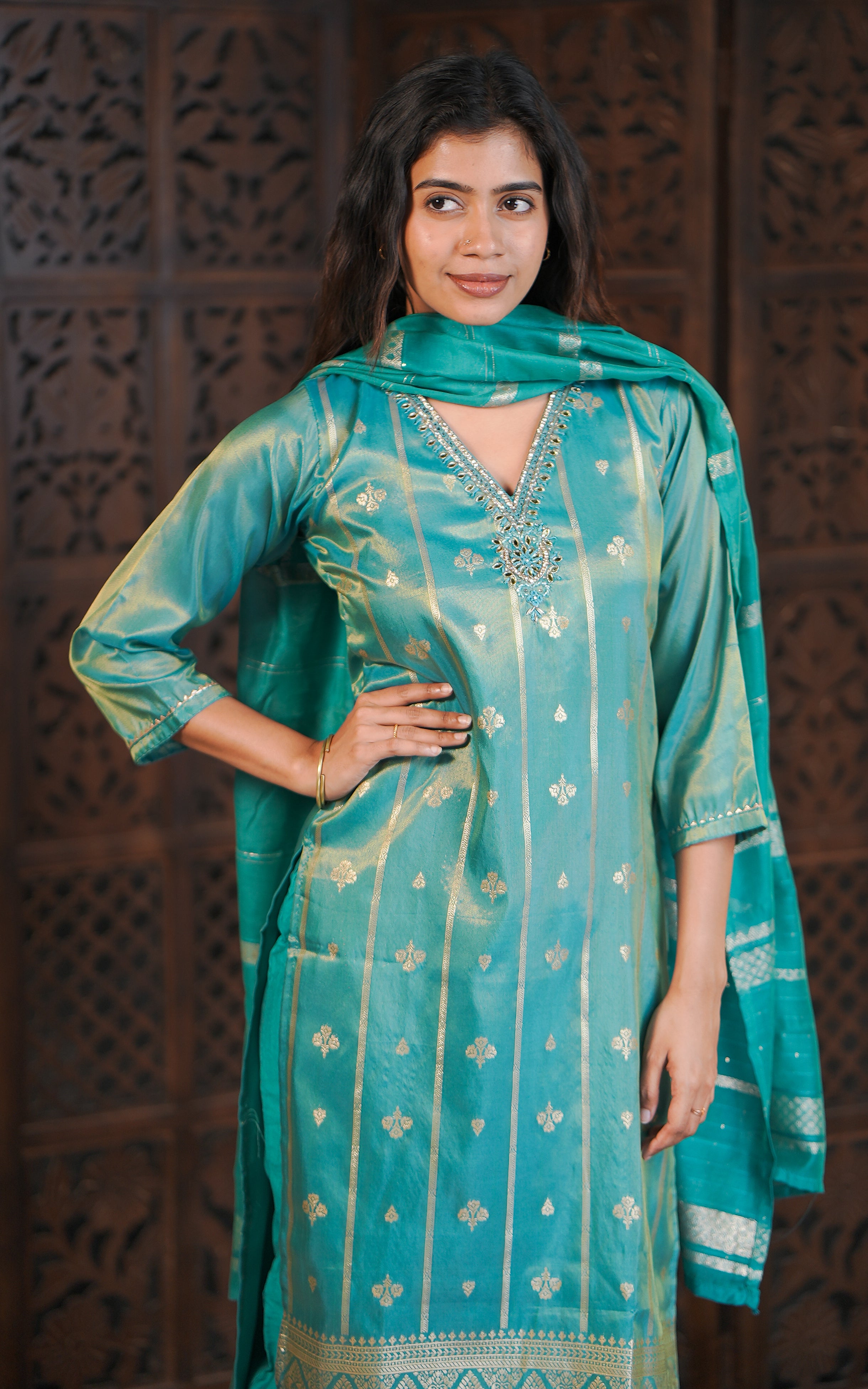 Vinutha (Kurti+Pant+Dupatta)