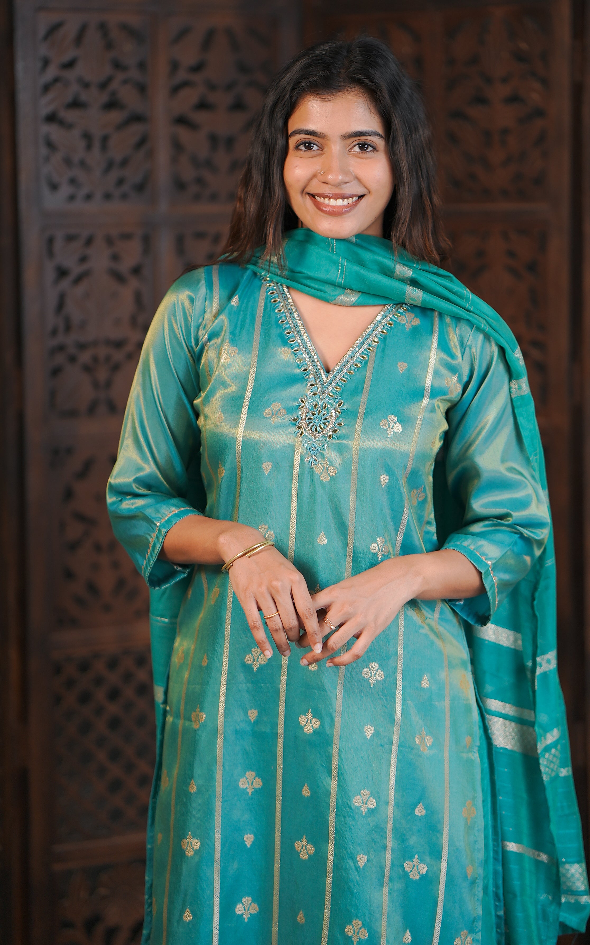 Vinutha (Kurti+Pant+Dupatta)