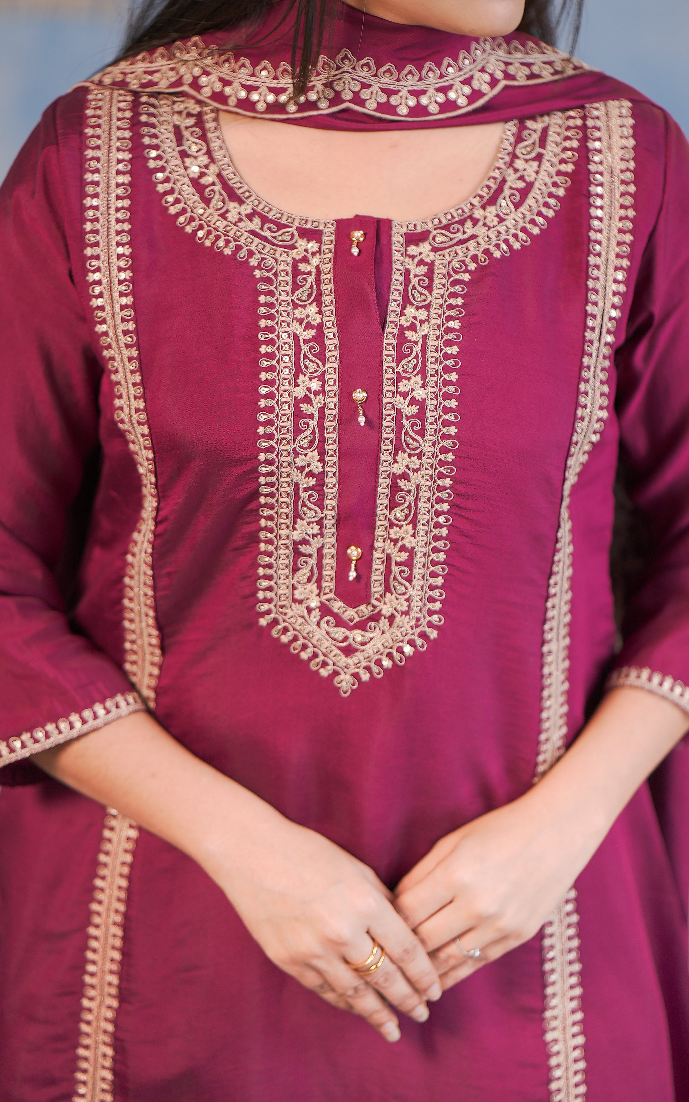 Valentina B (Kurti+Dupatta)