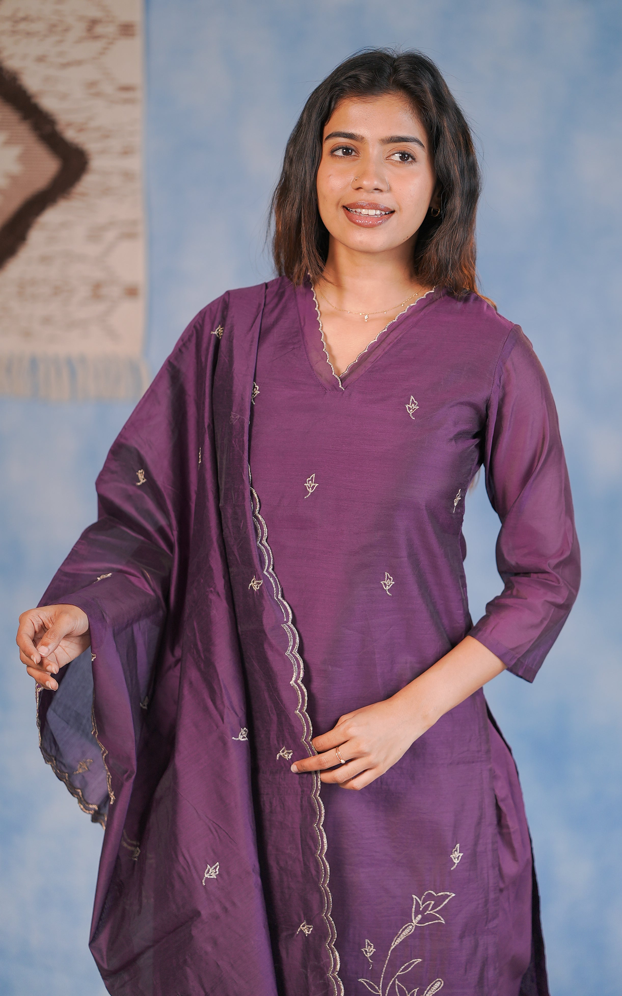 Eshika (Kurti+Pant+Dupatta)