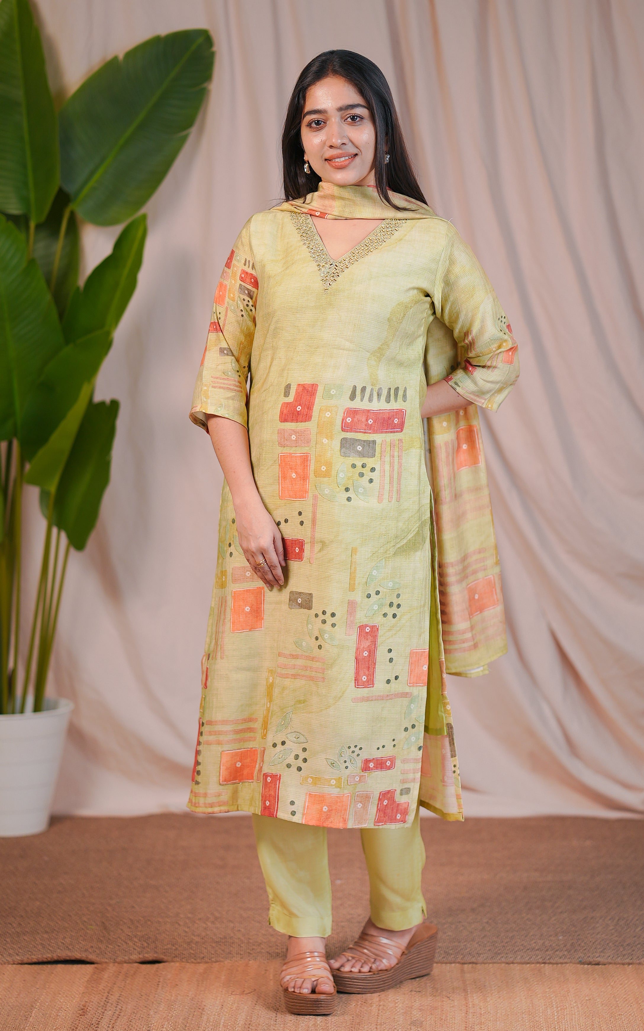Subadhra (Kurti+Pant+Dupatta)