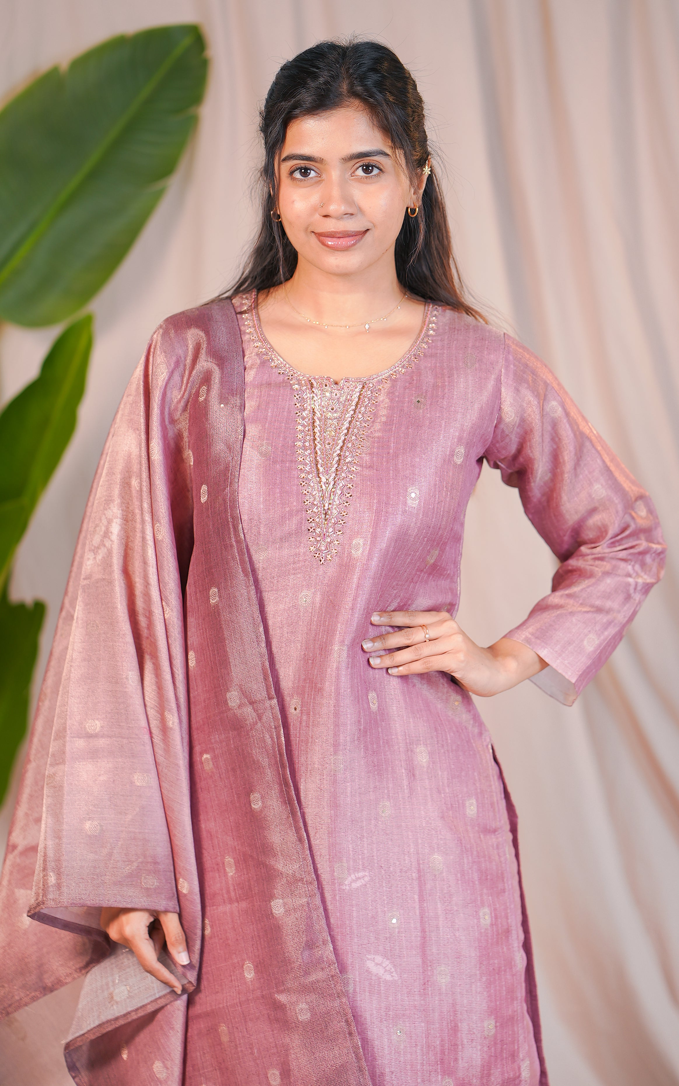 Aarusha (Kurti+Pant+Dupatta)