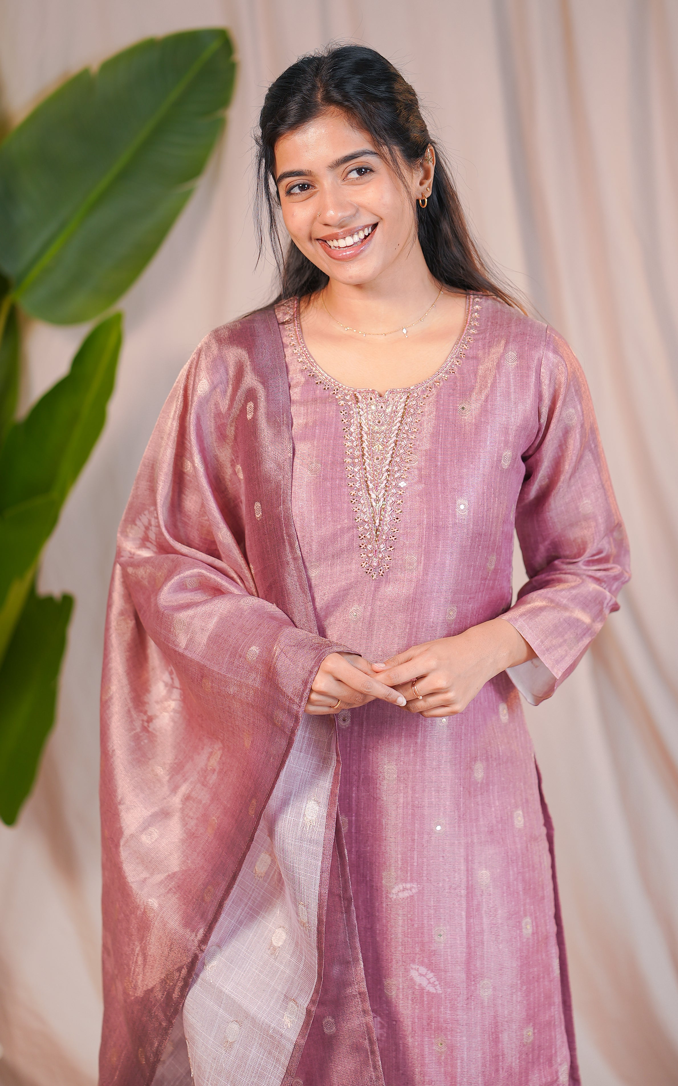 Aarusha (Kurti+Pant+Dupatta)