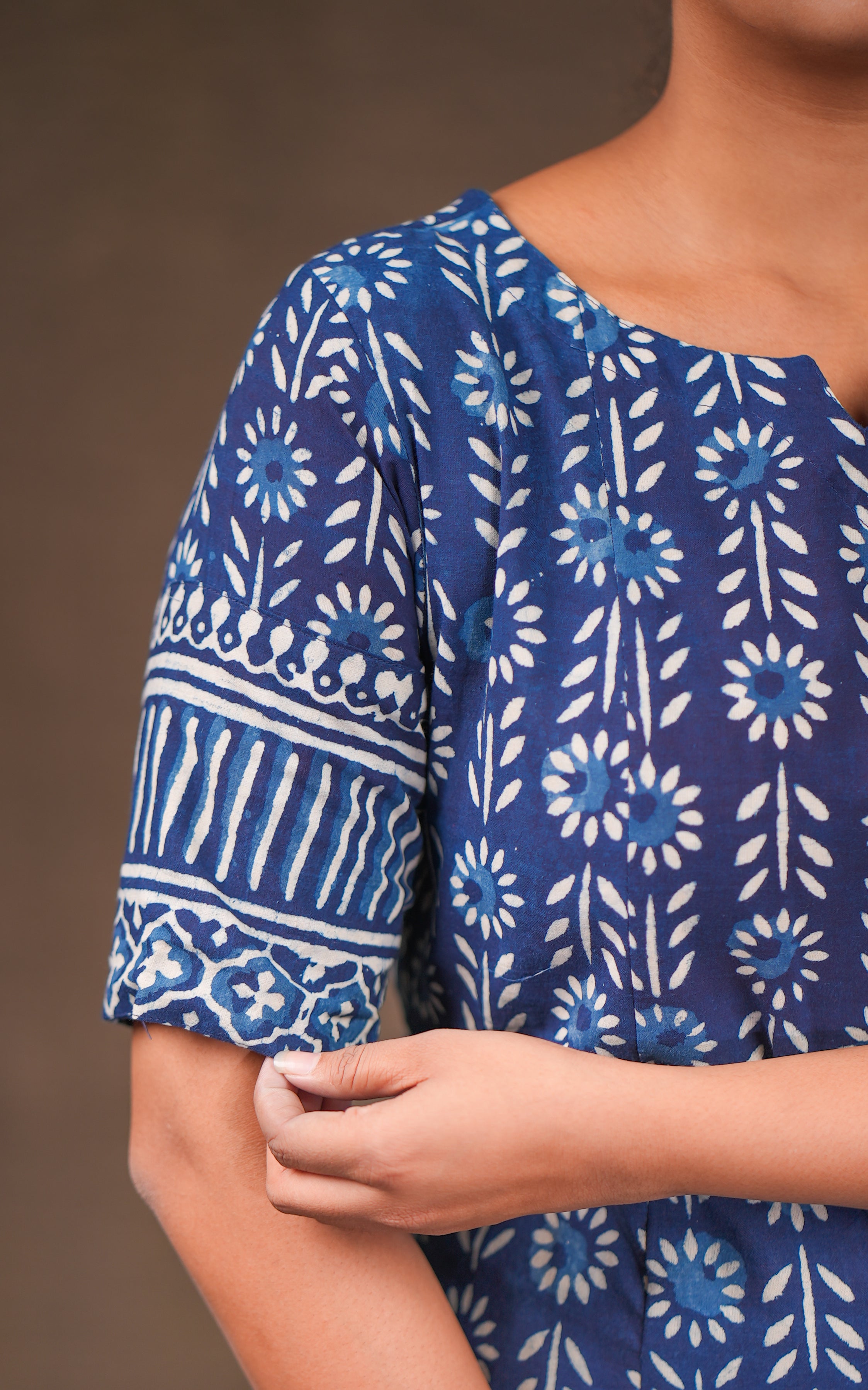 Yugamithra Indigo B (Kurti+Pant)