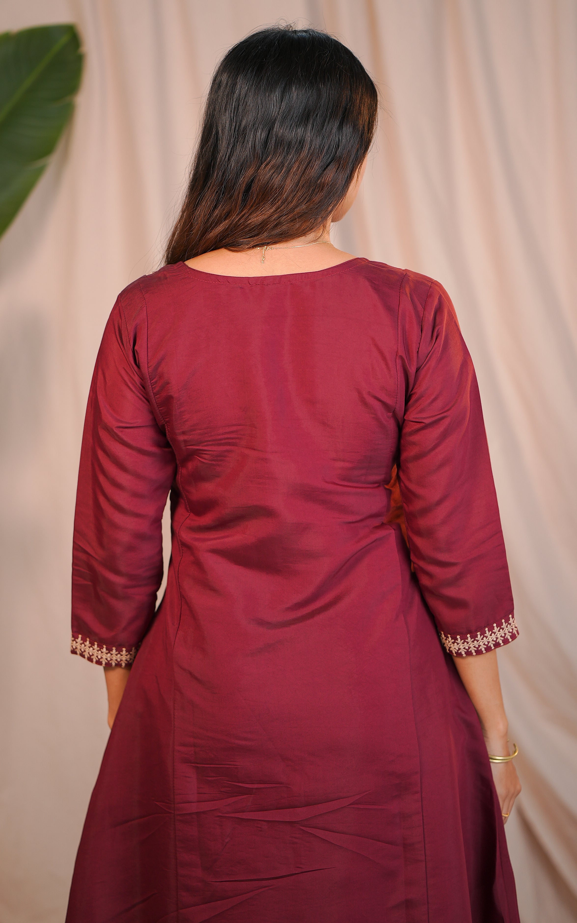Leafora B (Kurti+Dupatta)