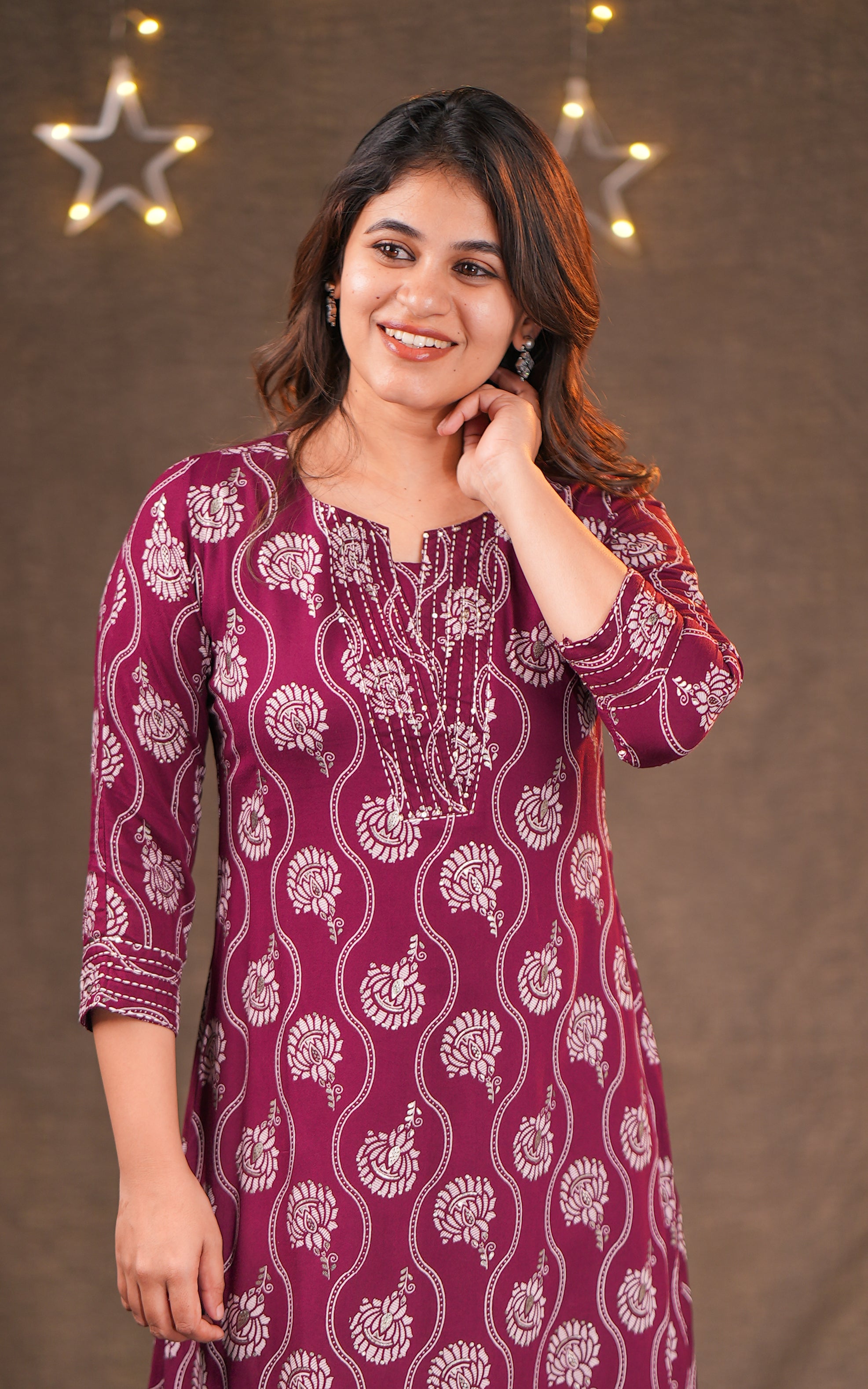 Bhavina C (Kurti+Dupatta)