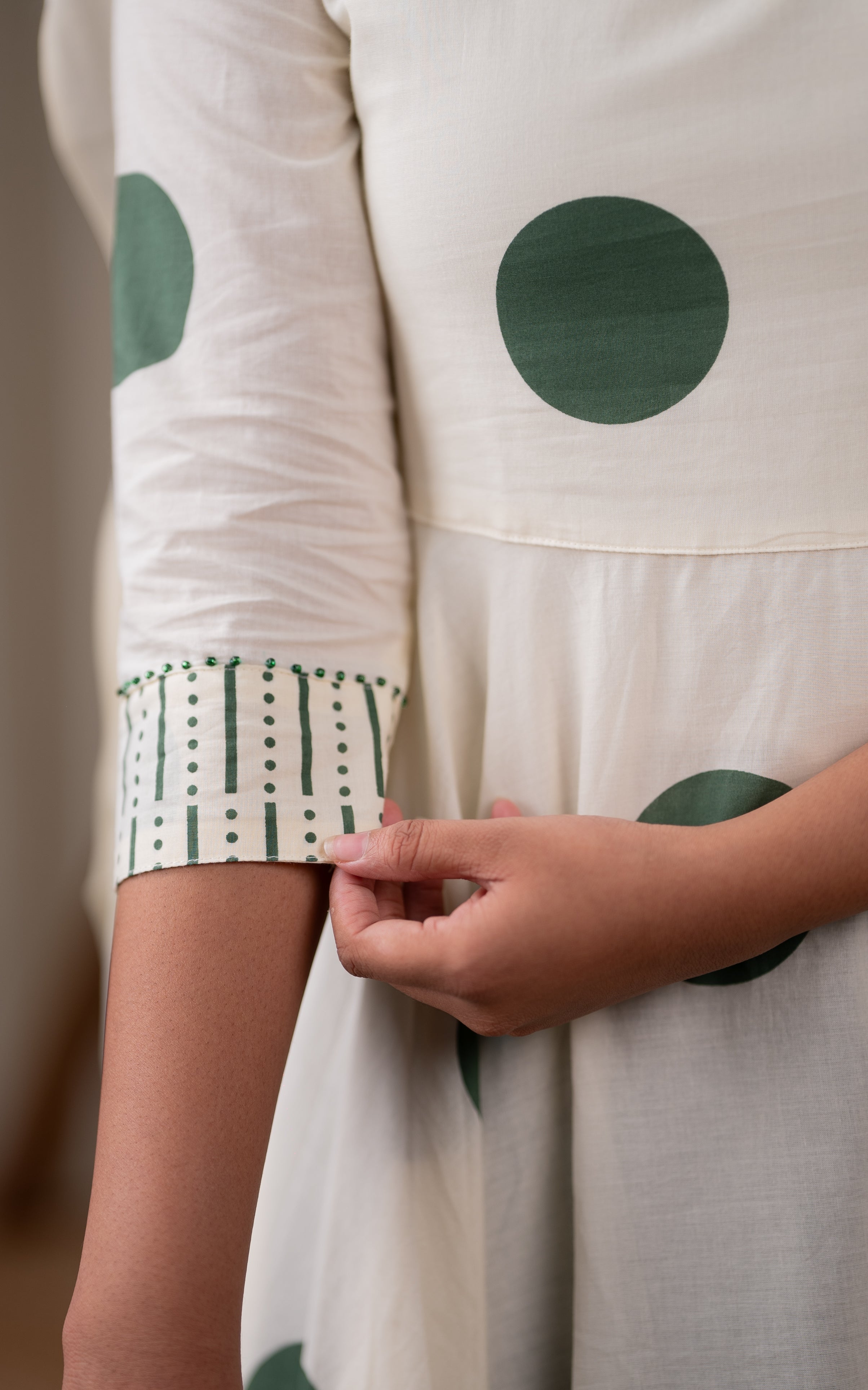 Samriddhi Green (Kurti+Dupatta) KURTIS instore